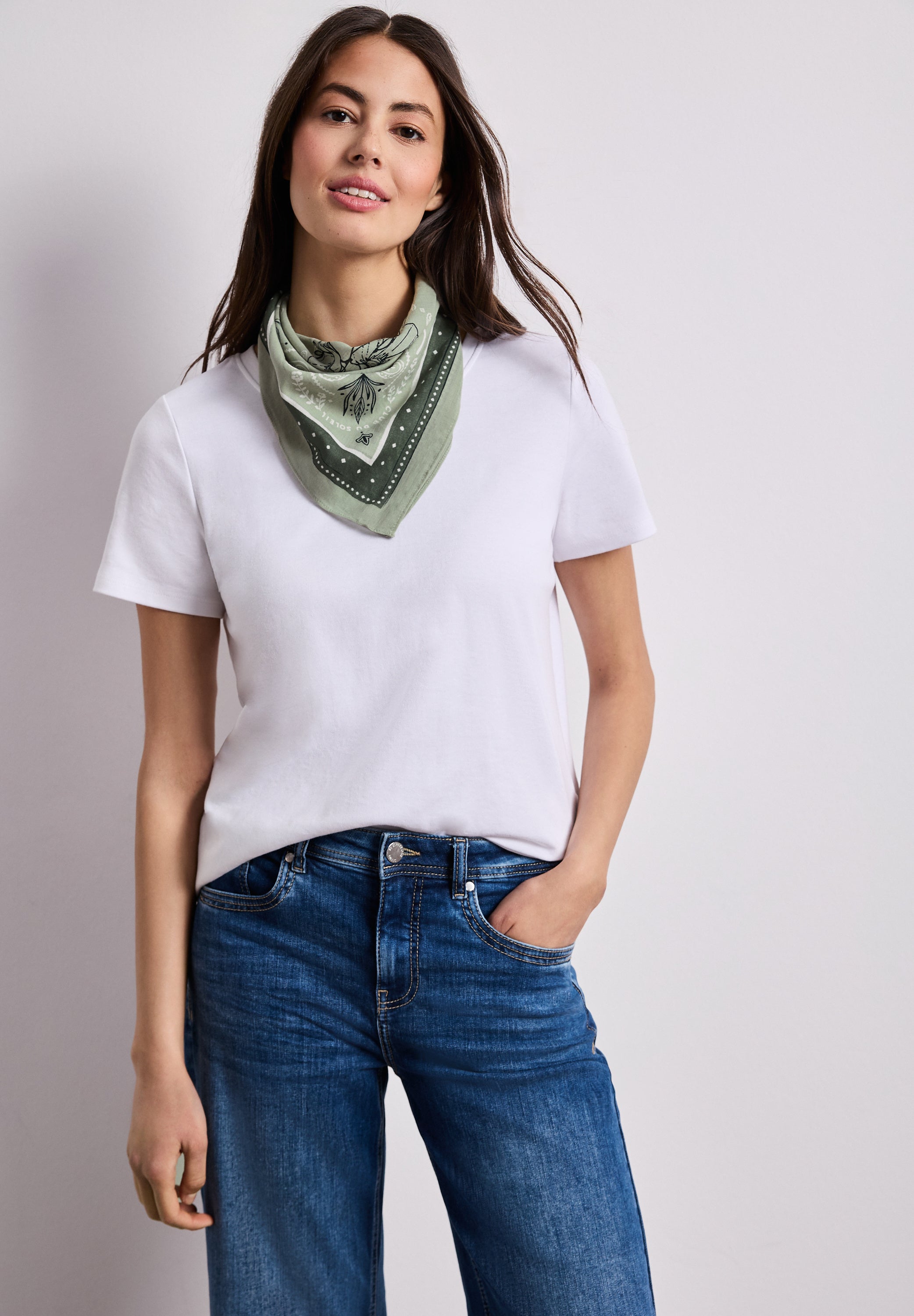 Bandana aus Baumwolle mit Print