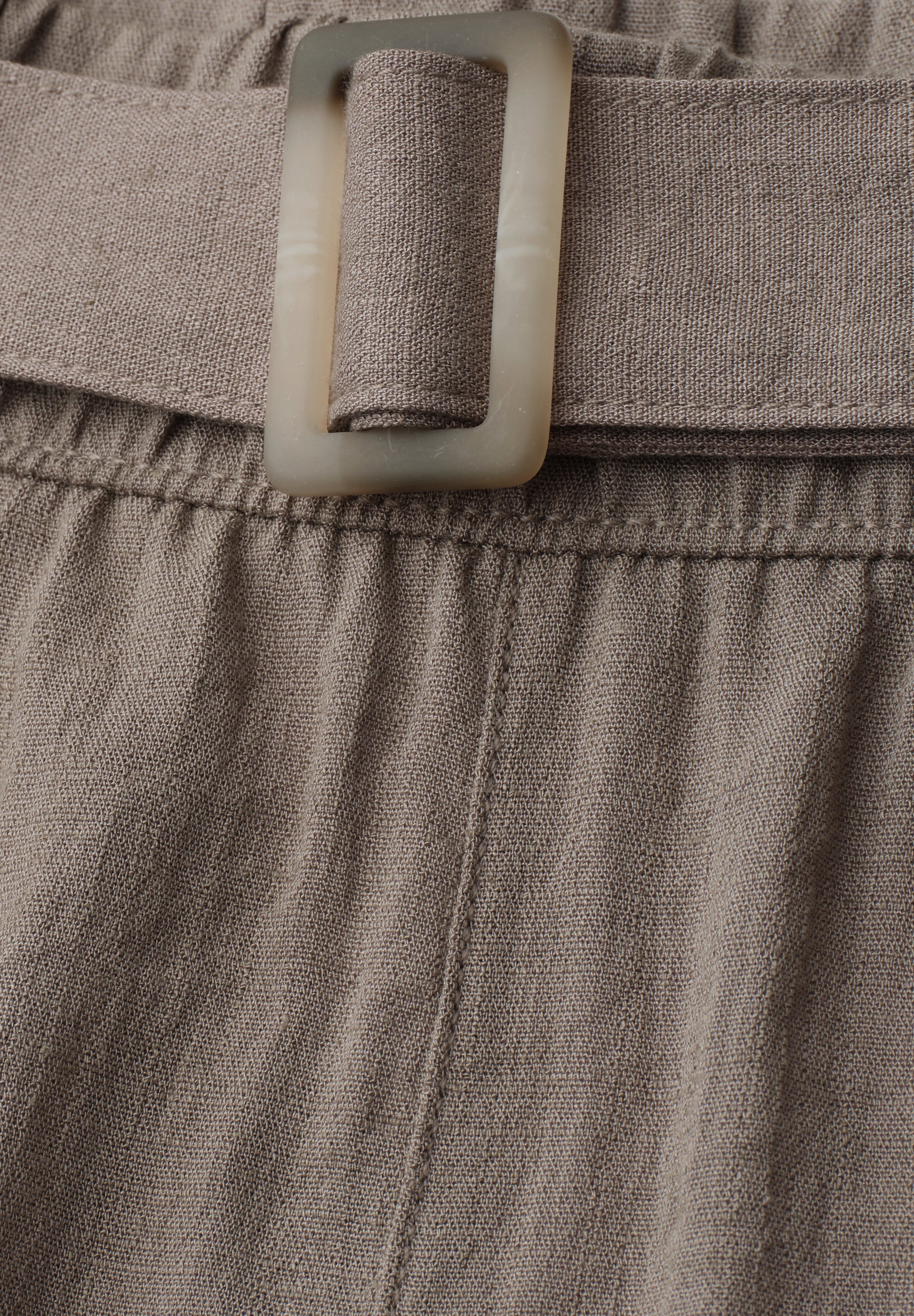 Wide Leg Hose mit Gürtel im Casual Fit