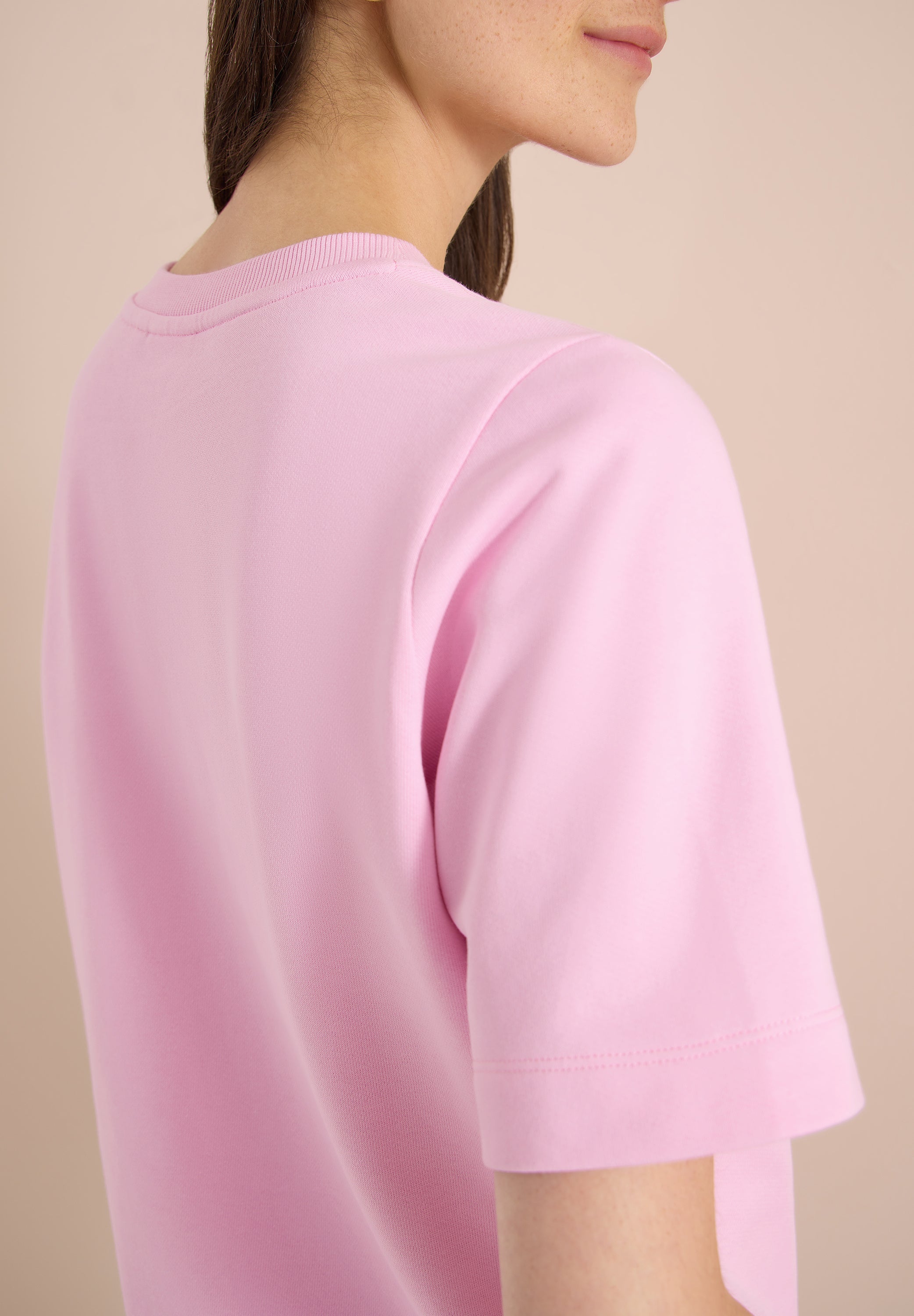 Kurzarm Sweatshirt mit Rundhals