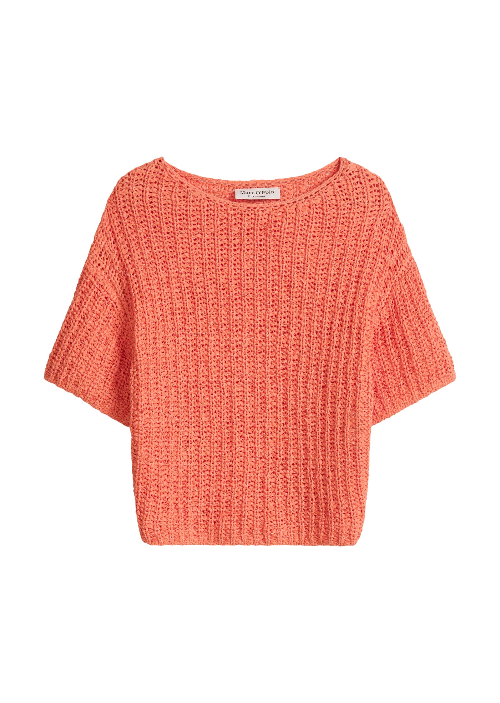 Kurzarm-Strickpullover boxy