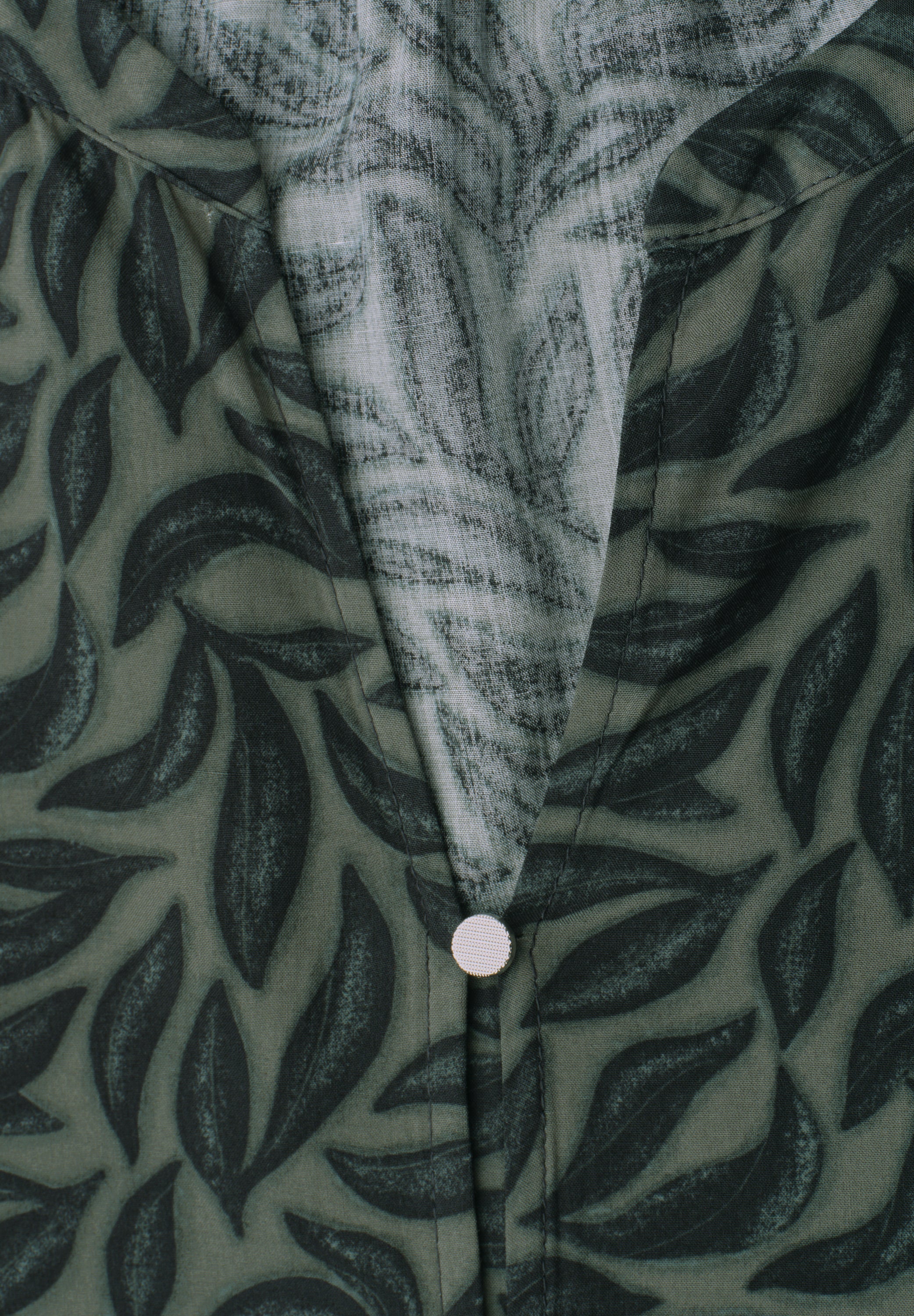 3/4-Arm Bluse mit Knotendetail