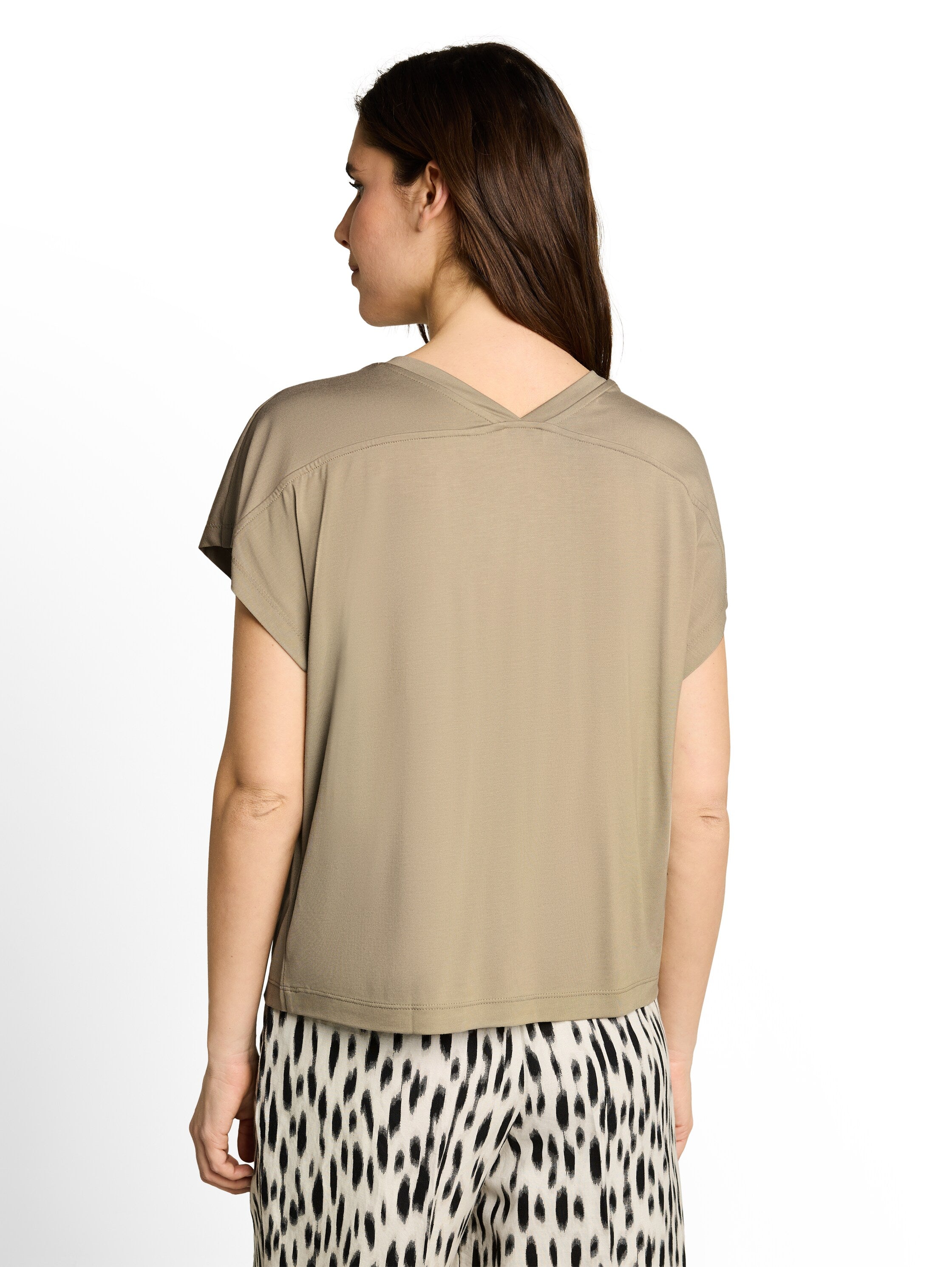 T-Shirt mit V-Ausschnitt