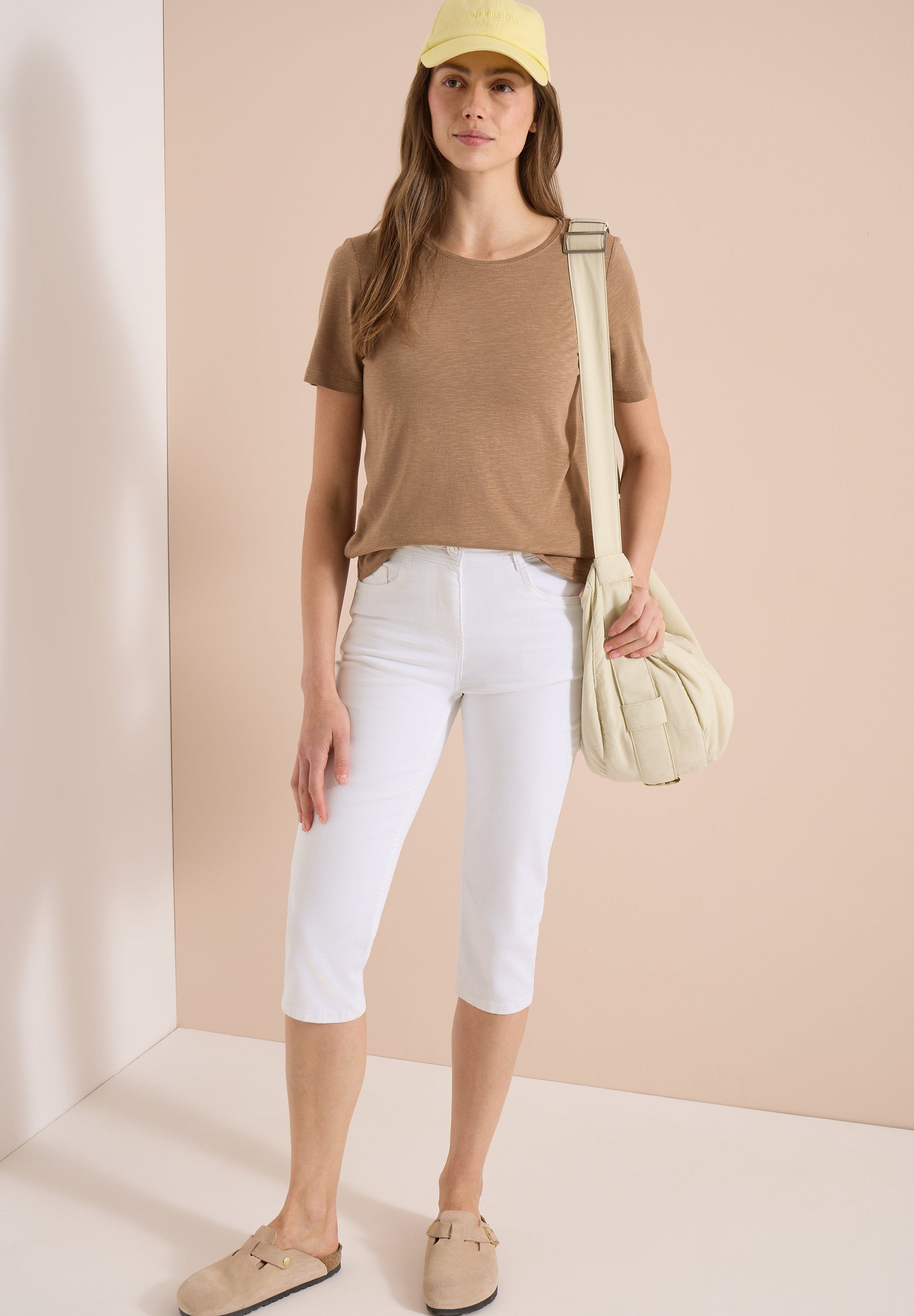 High Waist Slim Leg Jeans im Slim Fit