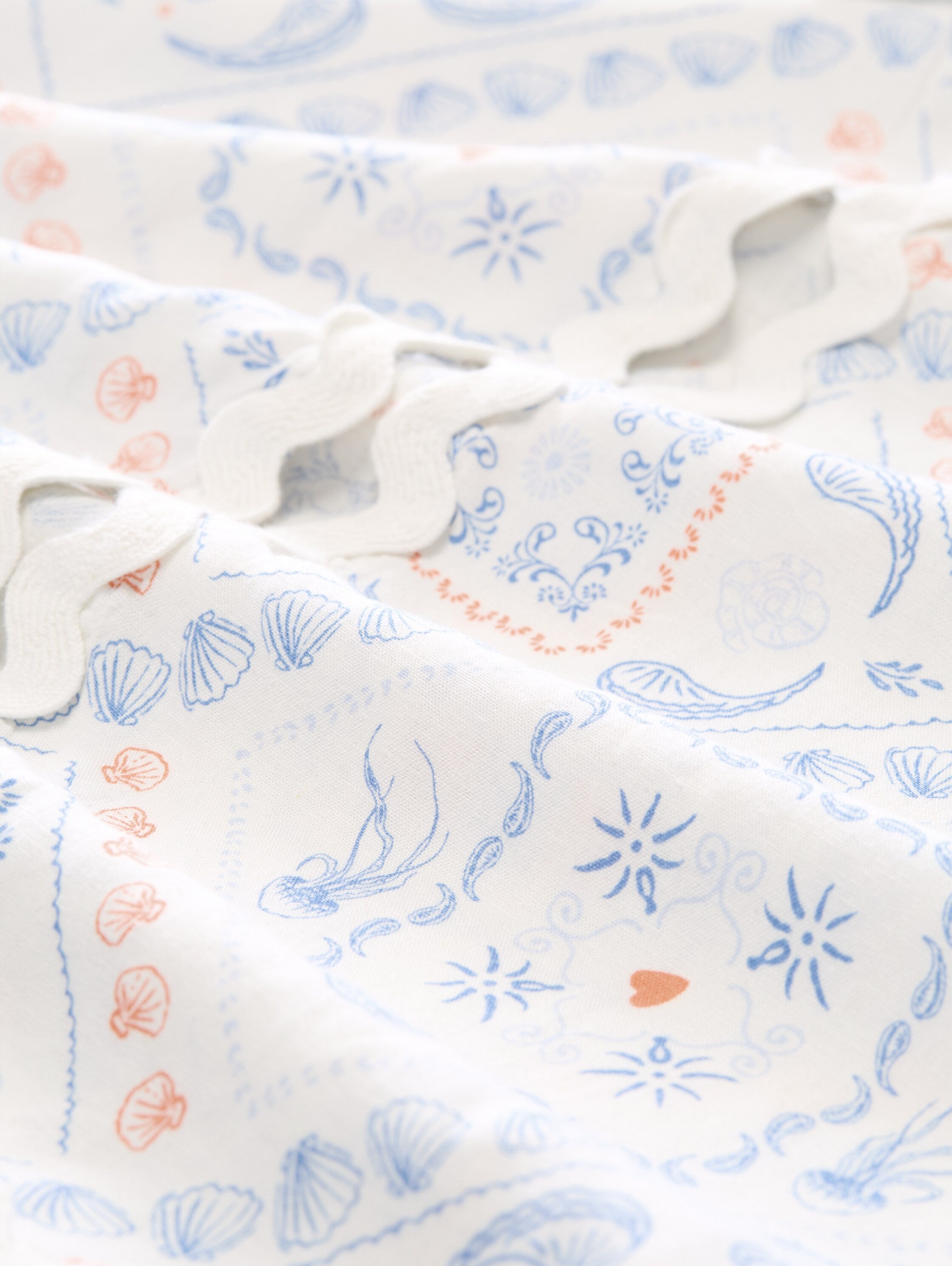 Boxy Fit Bluse mit Leinenanteil