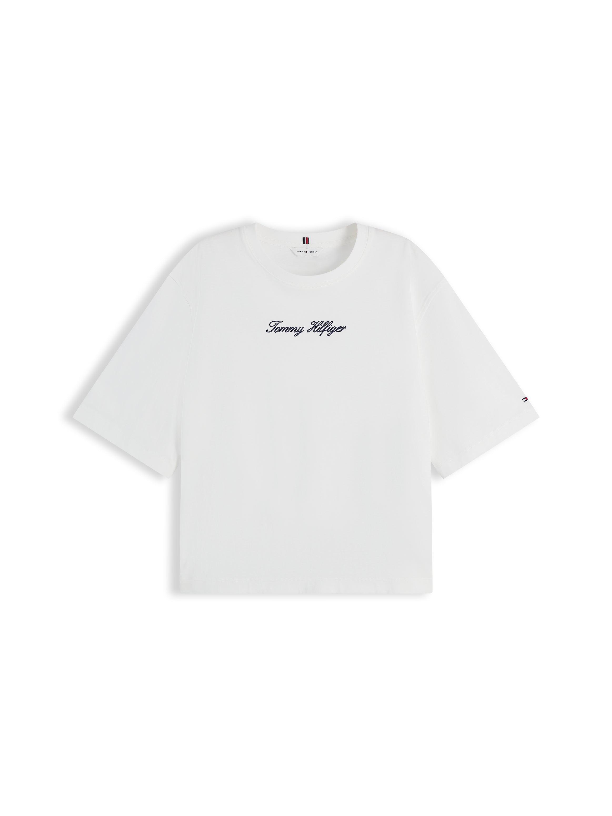 CLASSIC SCRIPT TRAPEZE TEE