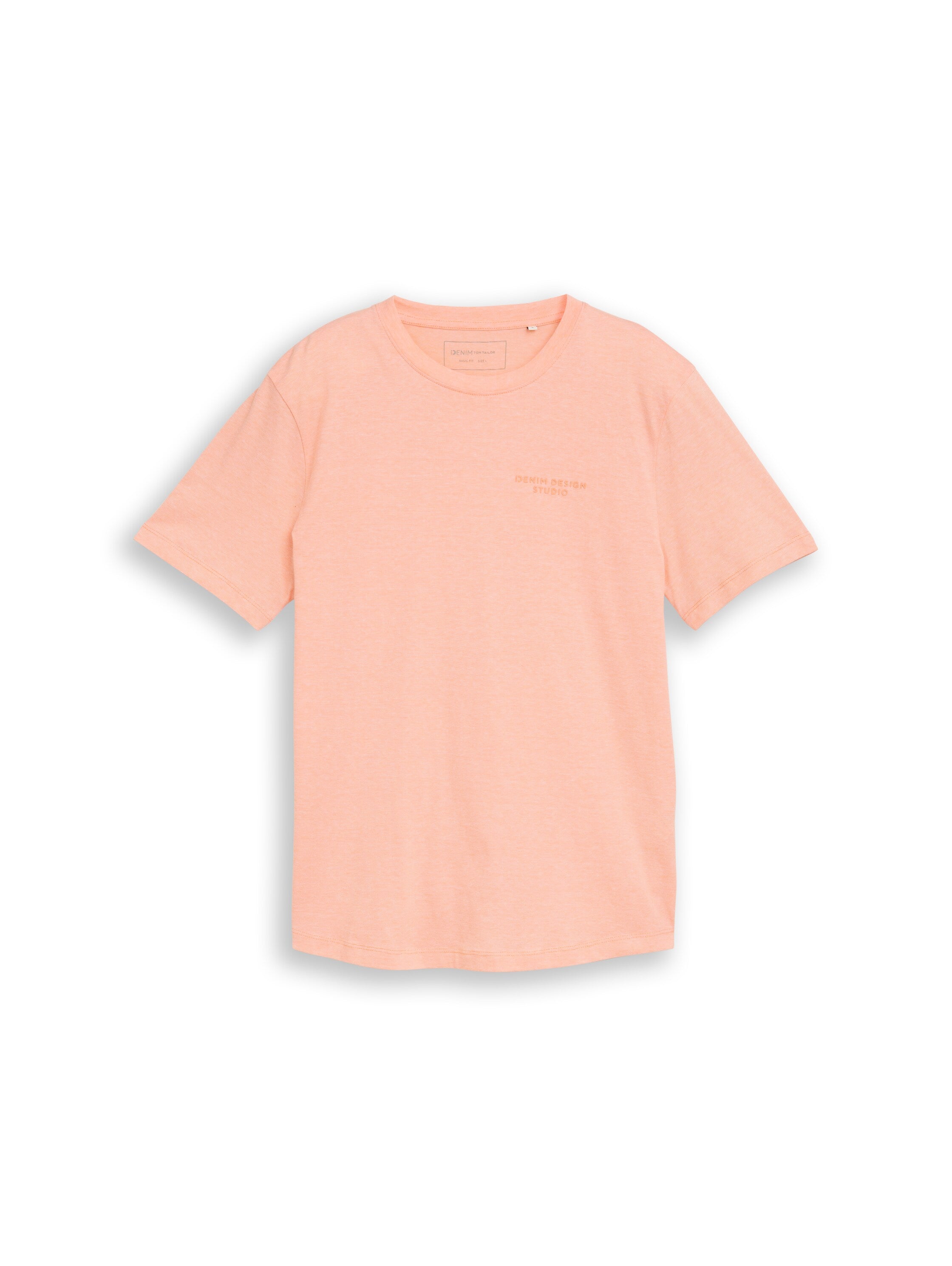 T-Shirt mit feinem Streifenmuster