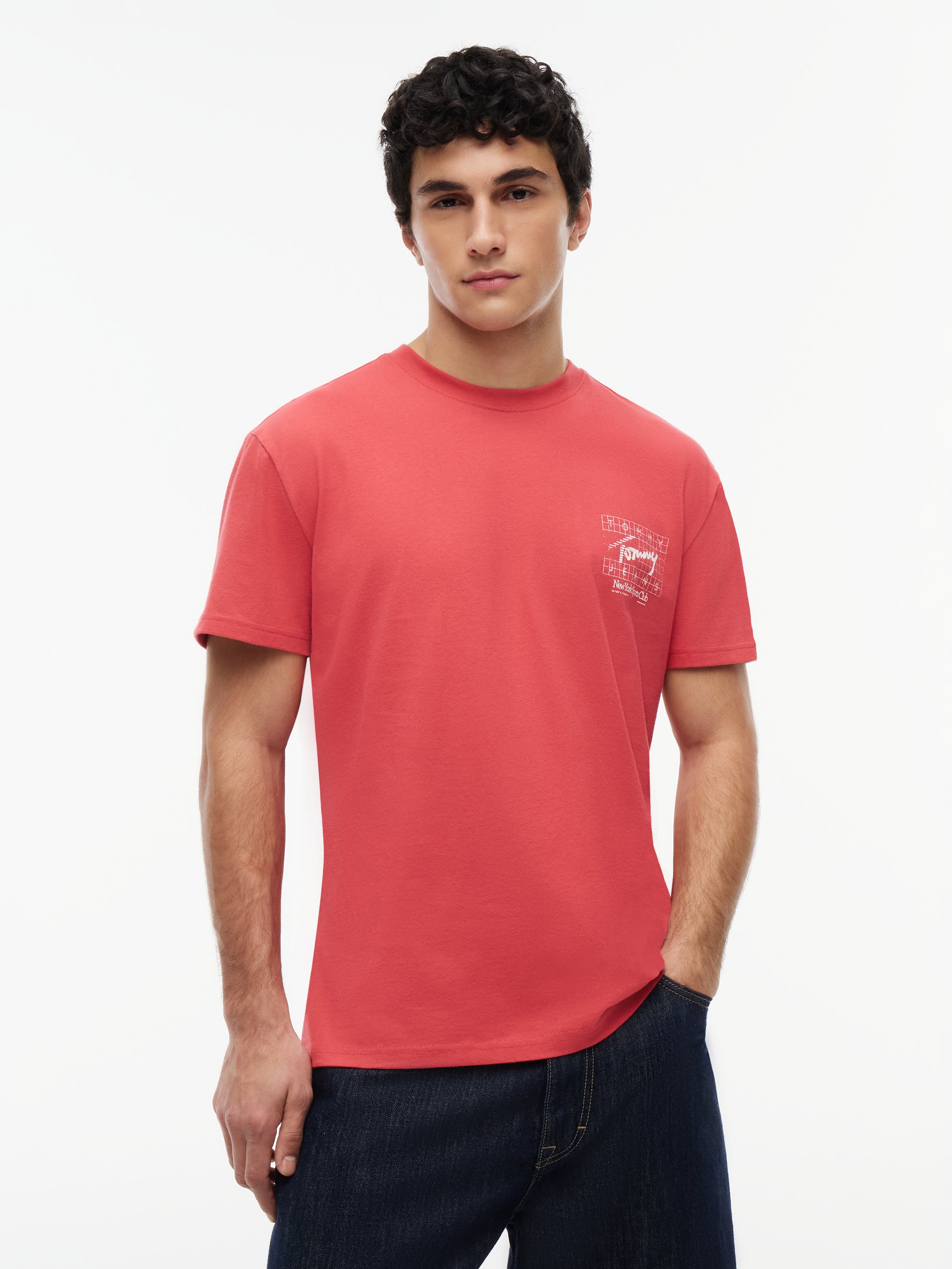 TJM REG SIGN FLAG SS TEE EXT