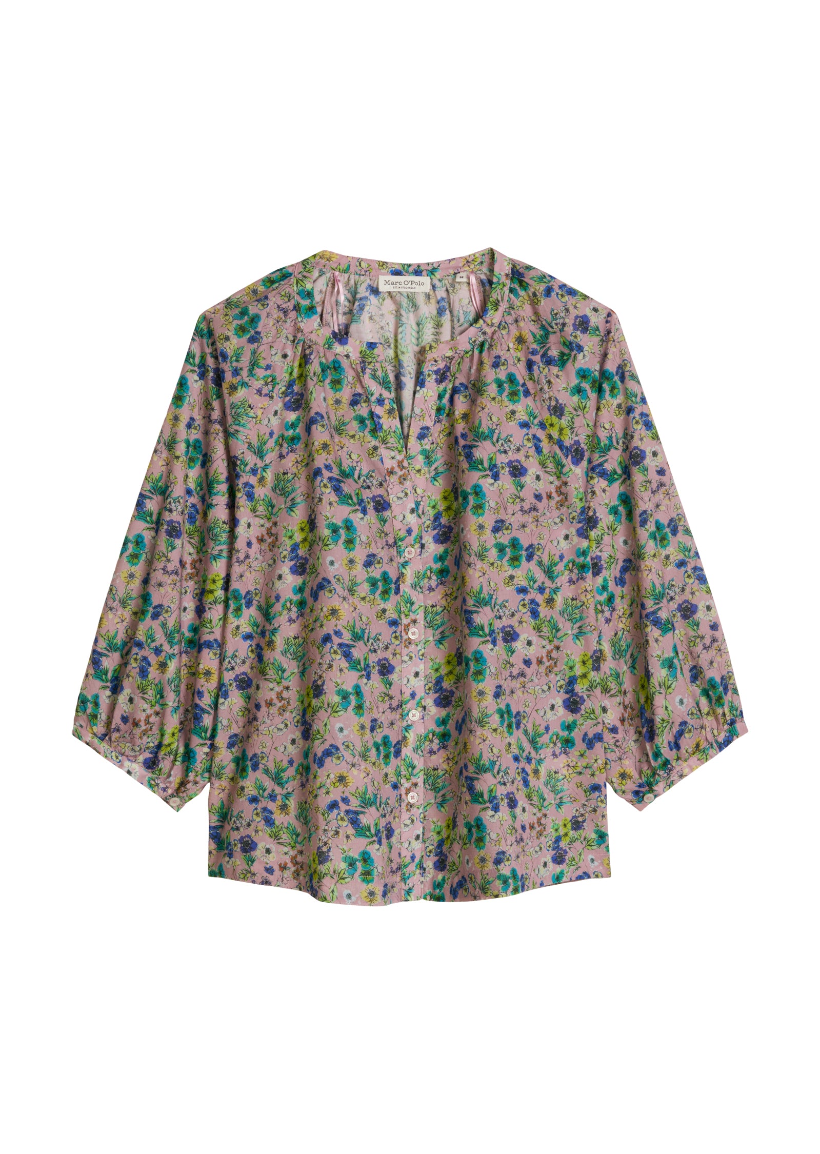 Print-Bluse relaxed