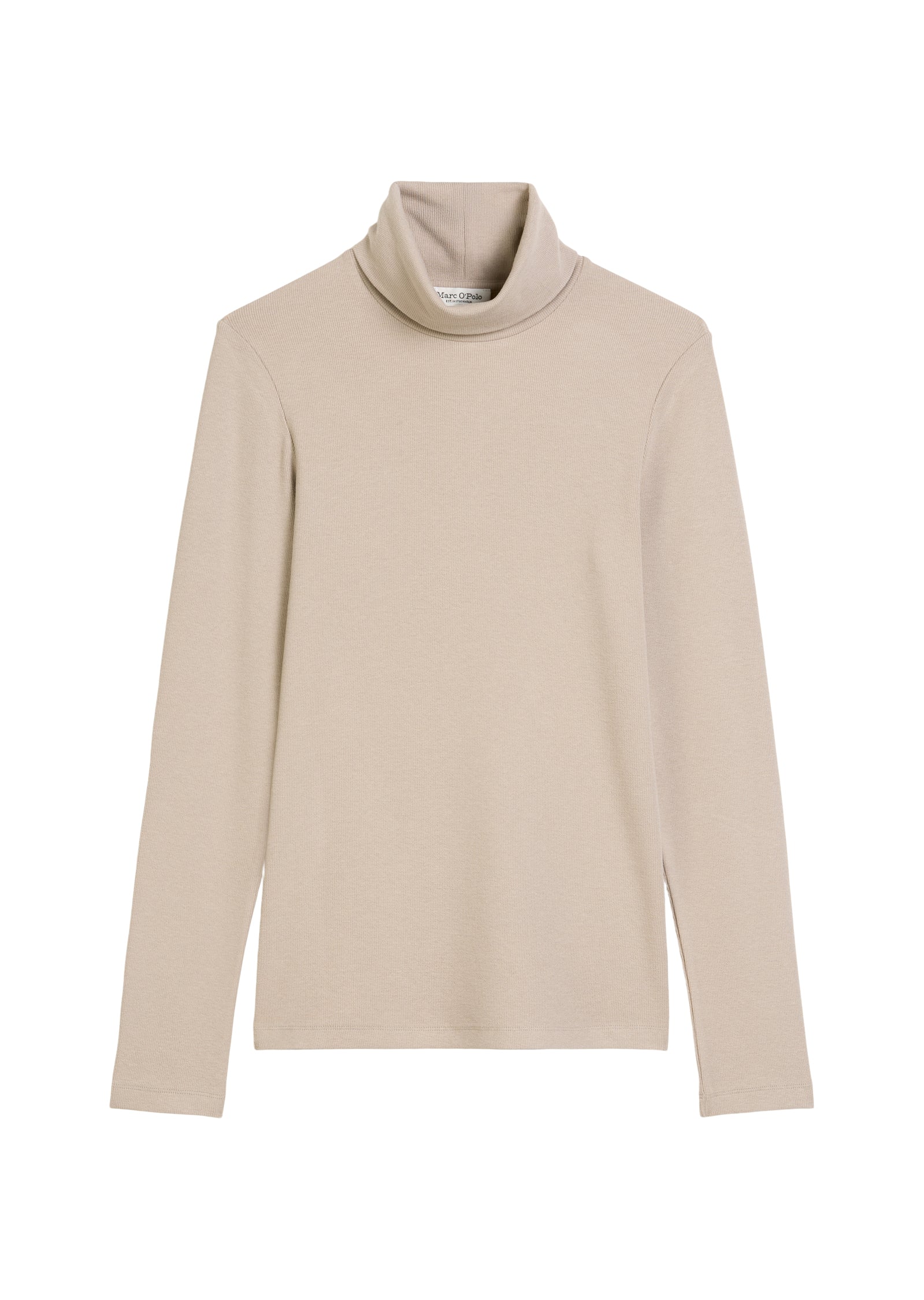 Rollkragen-Longsleeve regular