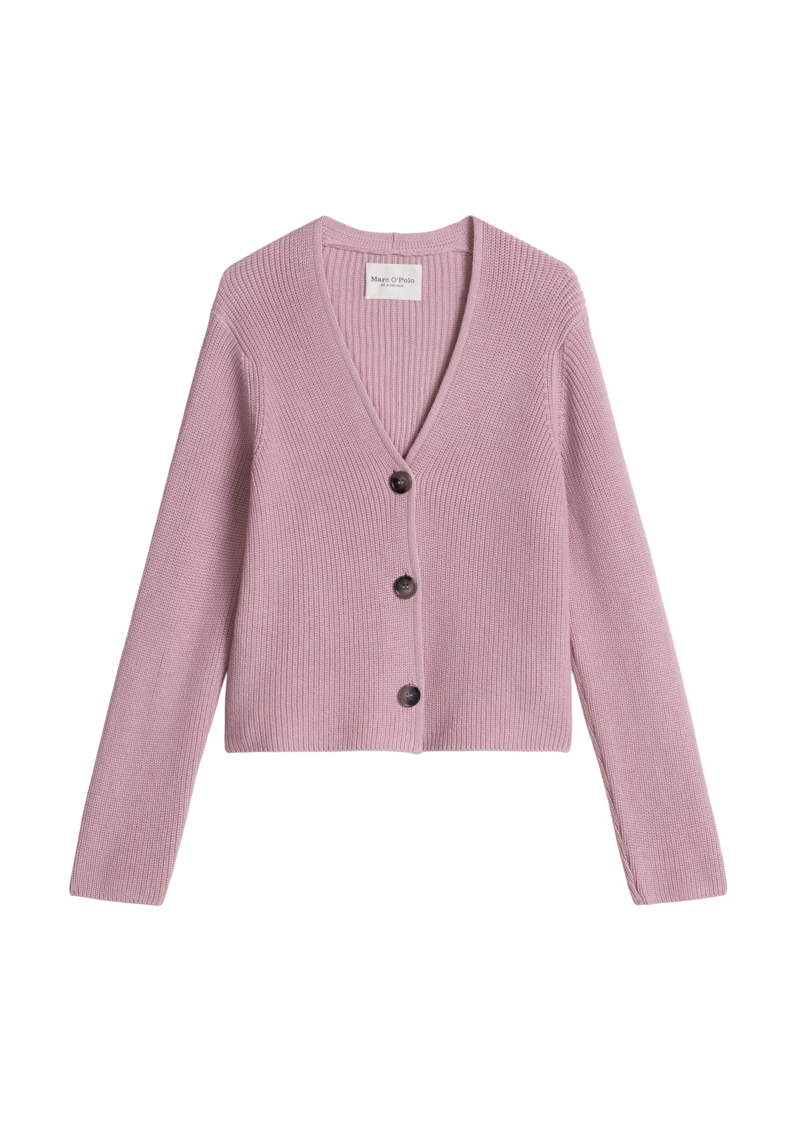V-Neck-Cardigan relaxed