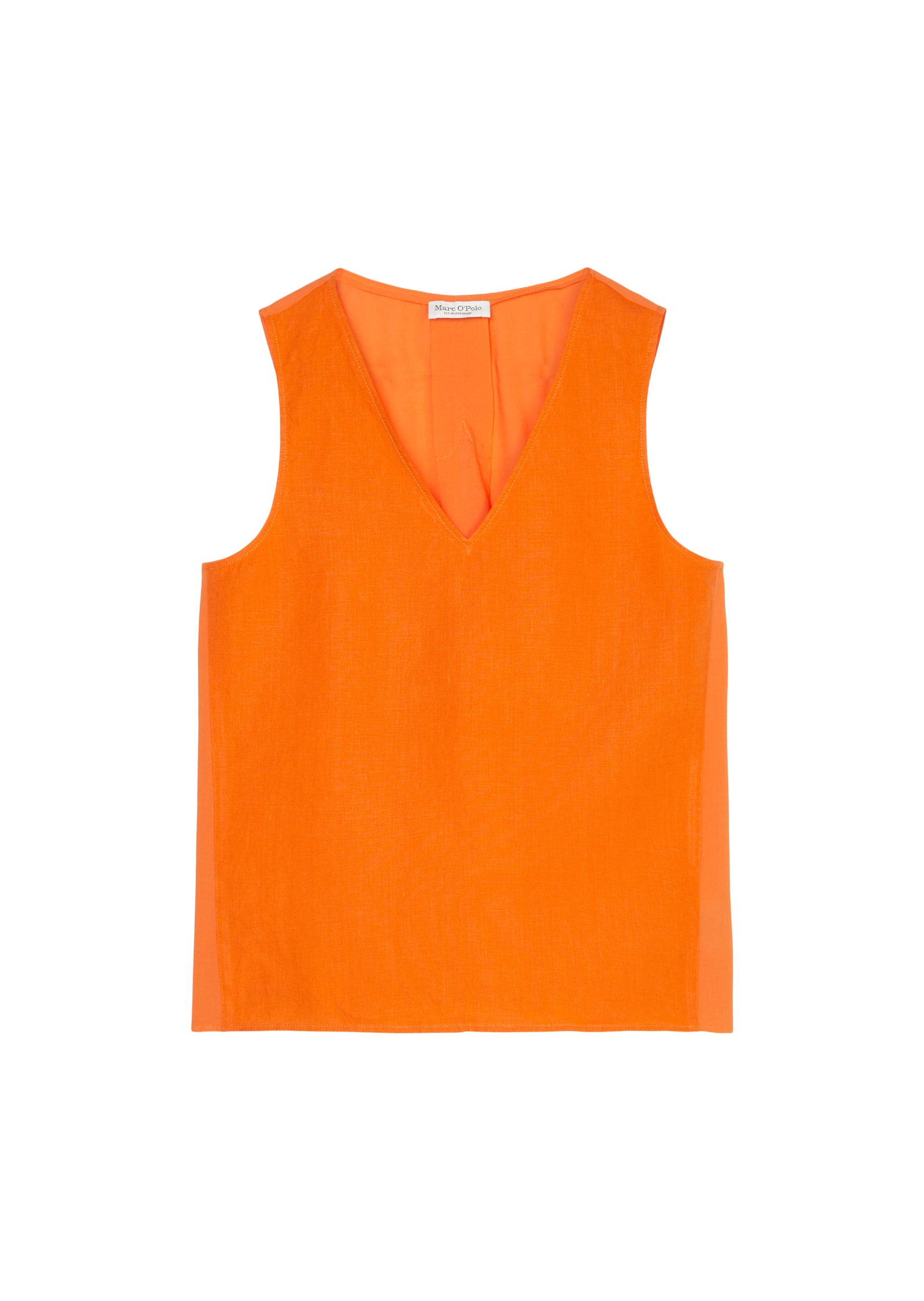 Blusentop in Material-Mix