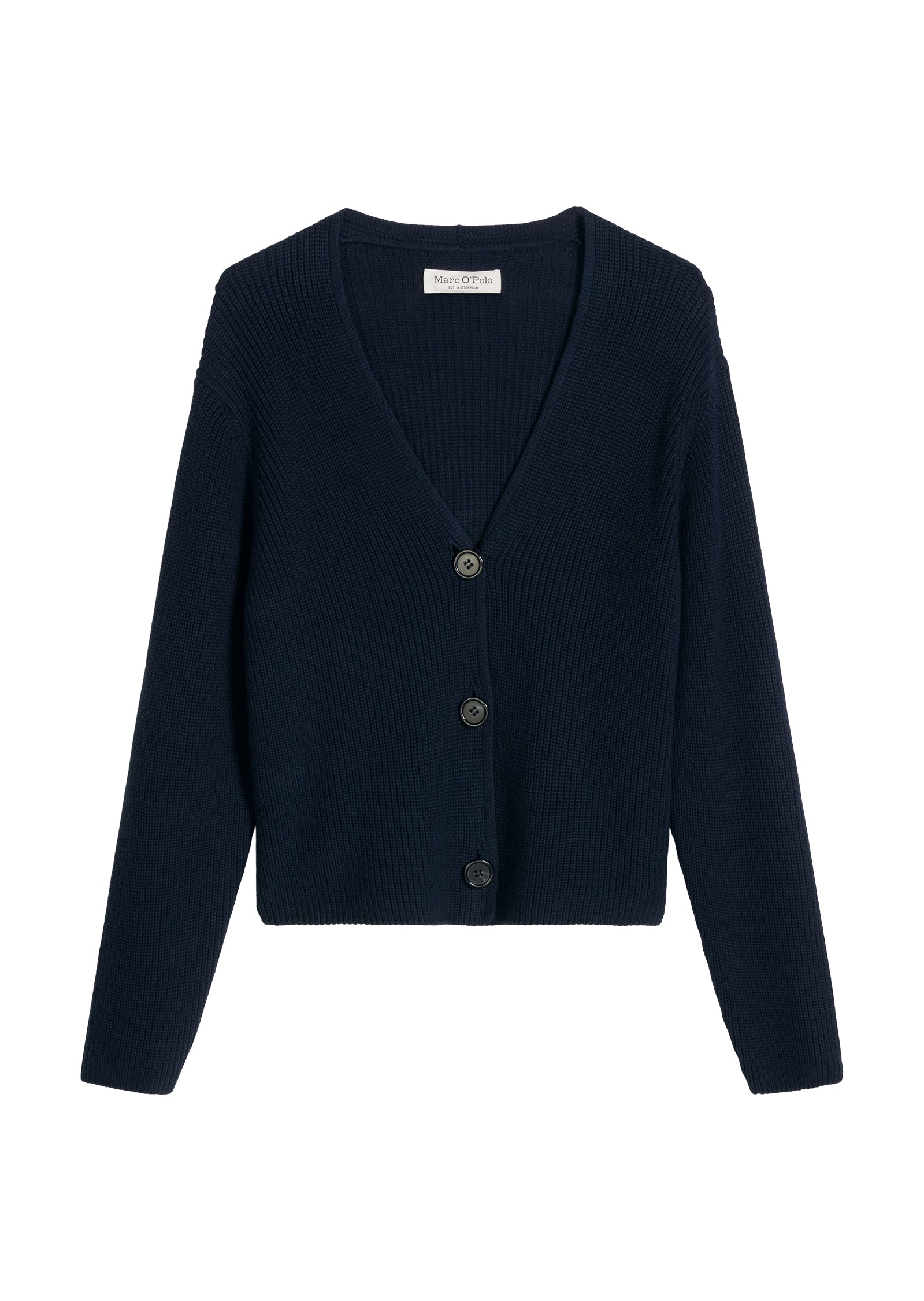 V-Neck-Cardigan relaxed