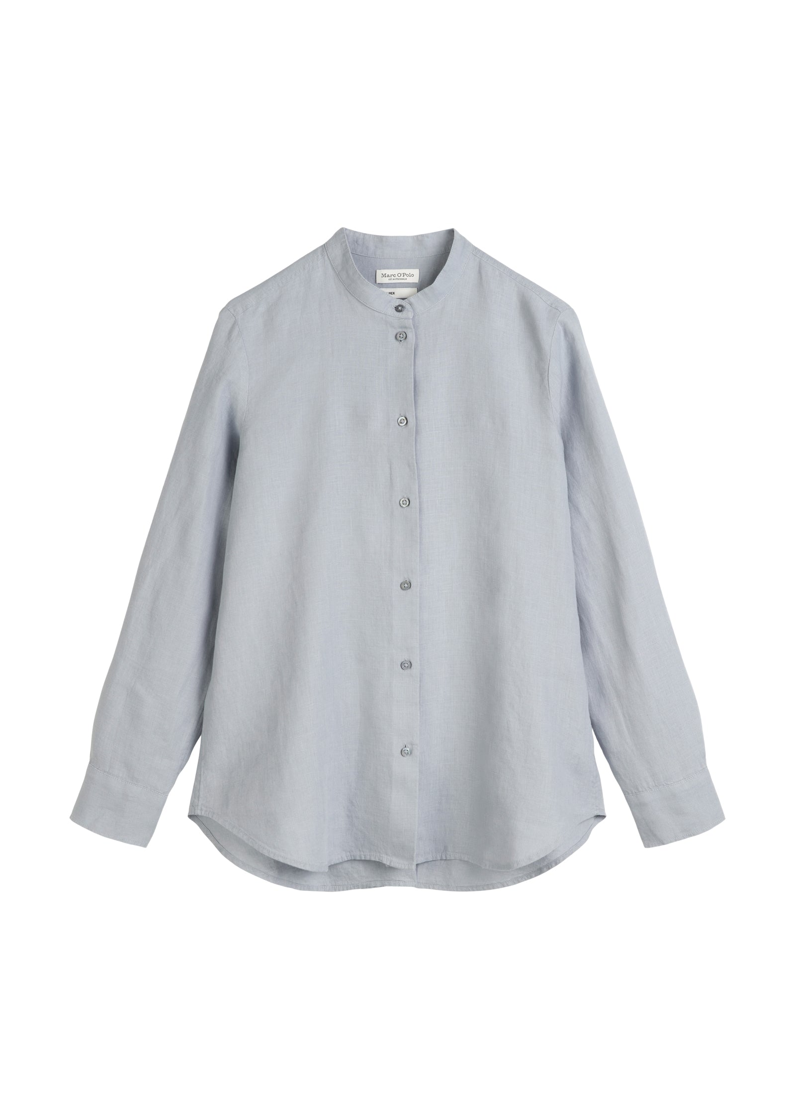 A-Shape-Leinenbluse regular
