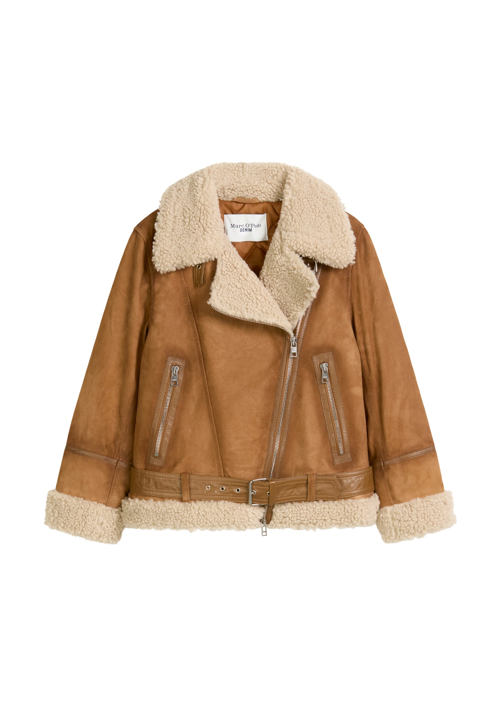 Velourslederjacke regular