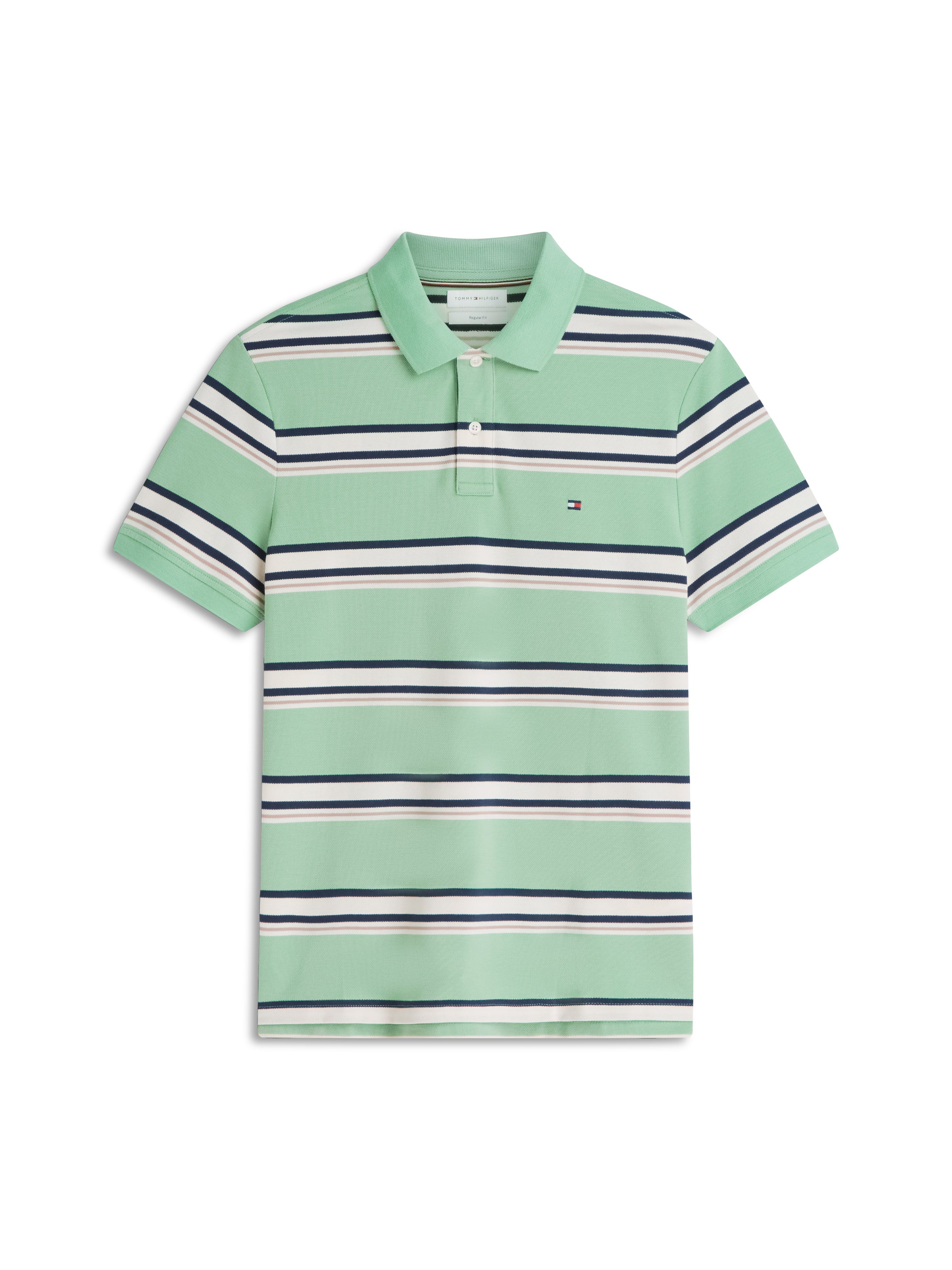 VARIED ROADMAP STRIPE REG POLO