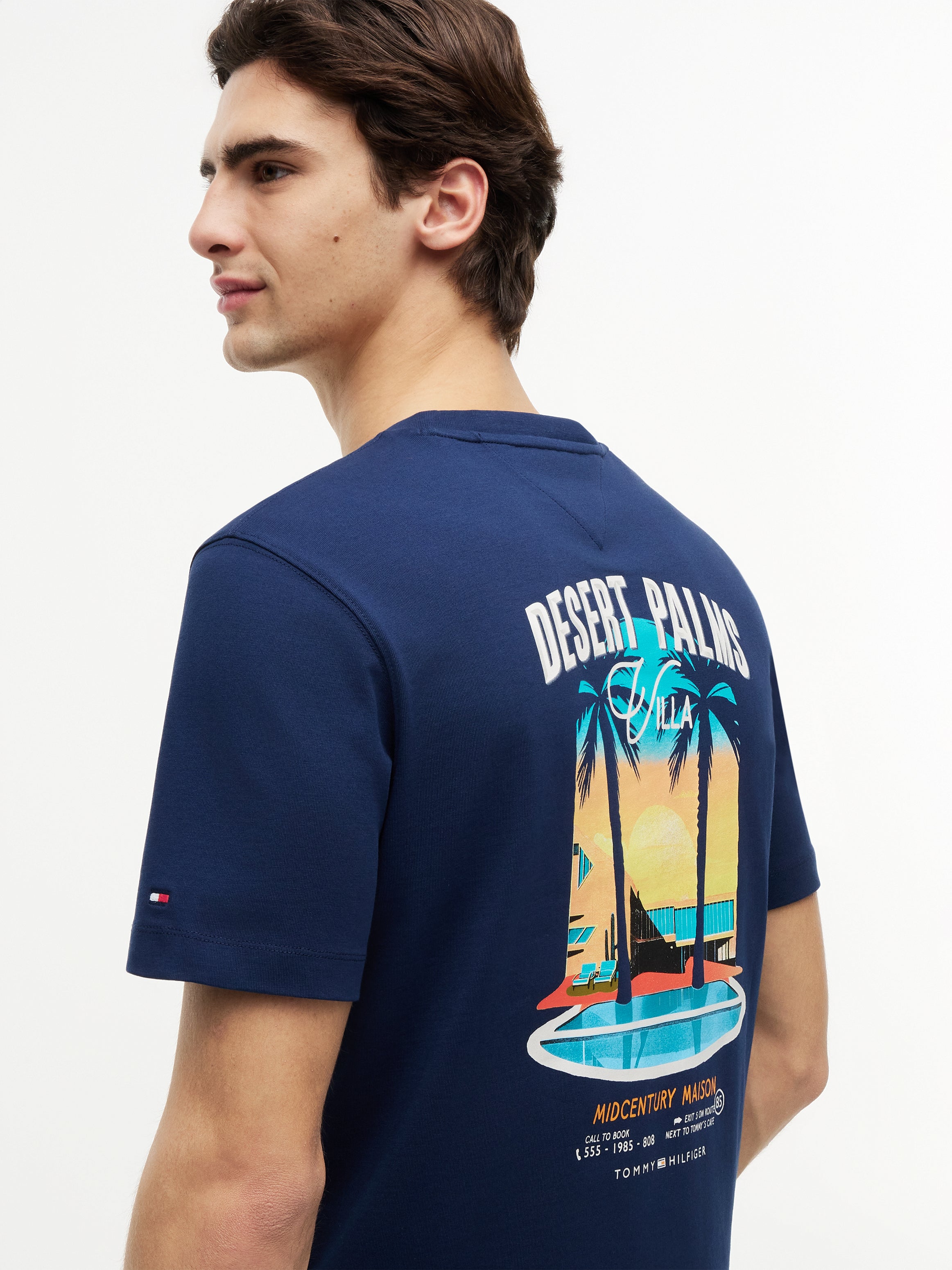 SUMMER BACK GRAPHIC REGULAR TEE