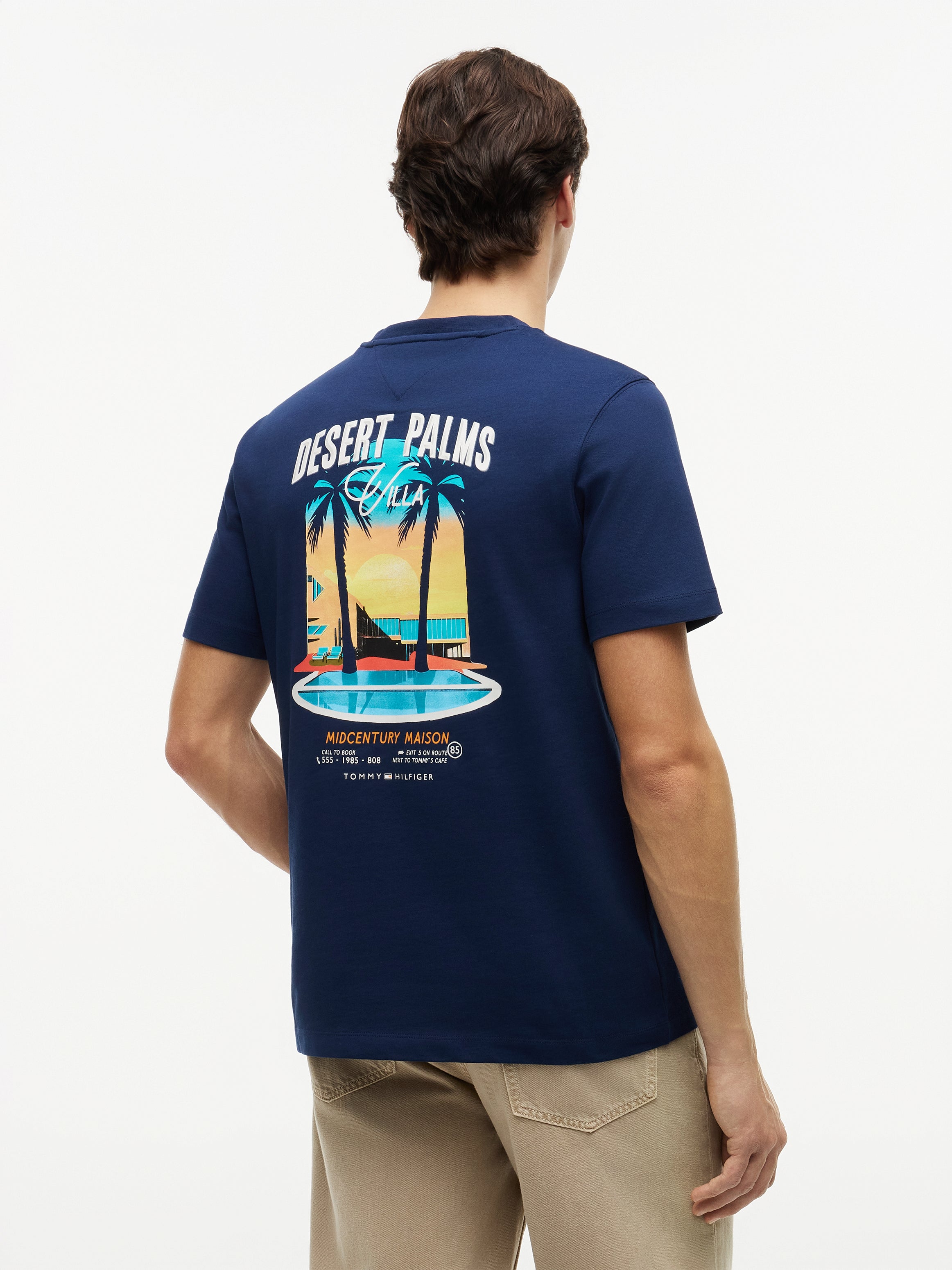 SUMMER BACK GRAPHIC REGULAR TEE