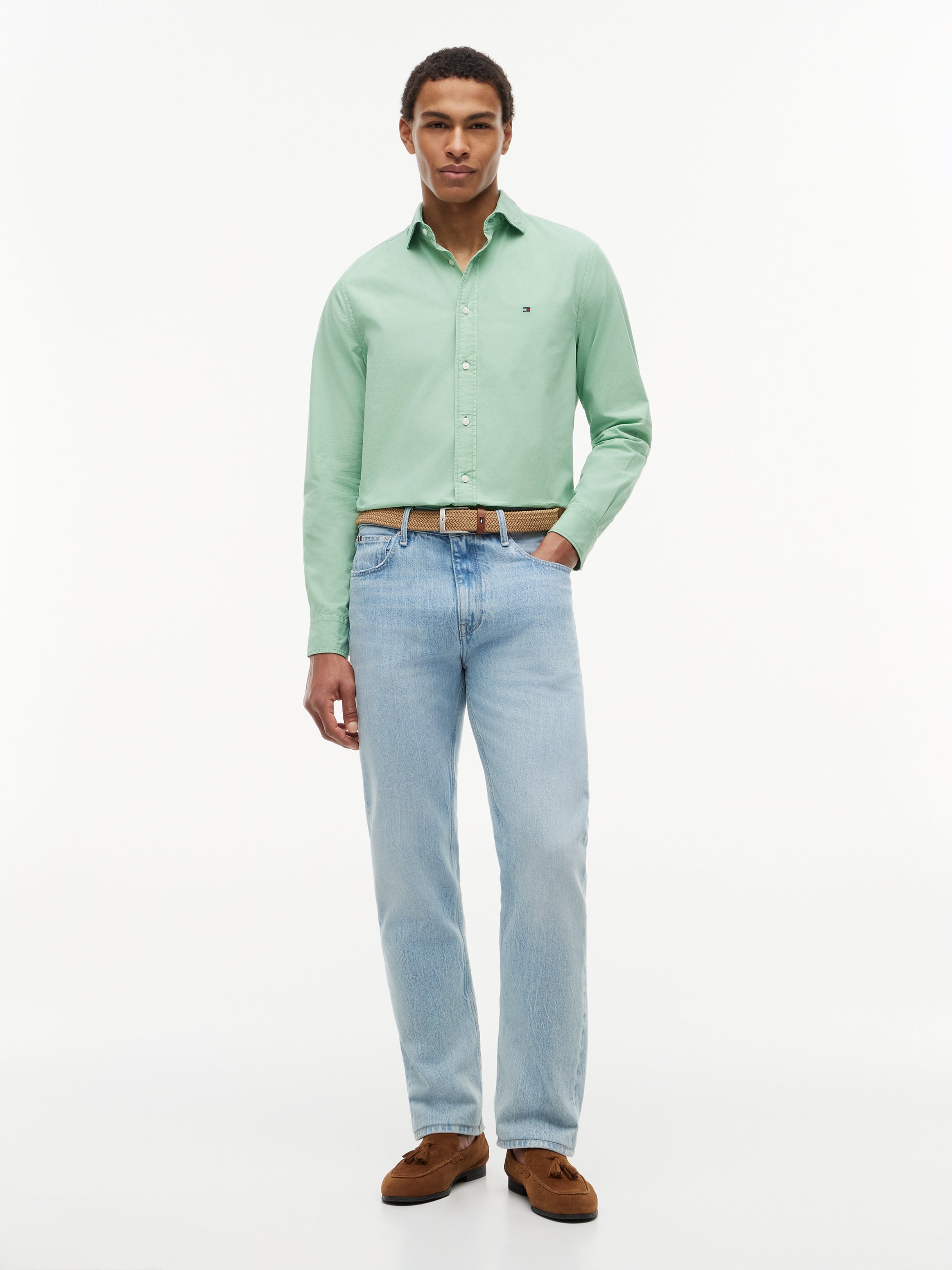 GMD POPLIN SEMI SPREAD RF SHT