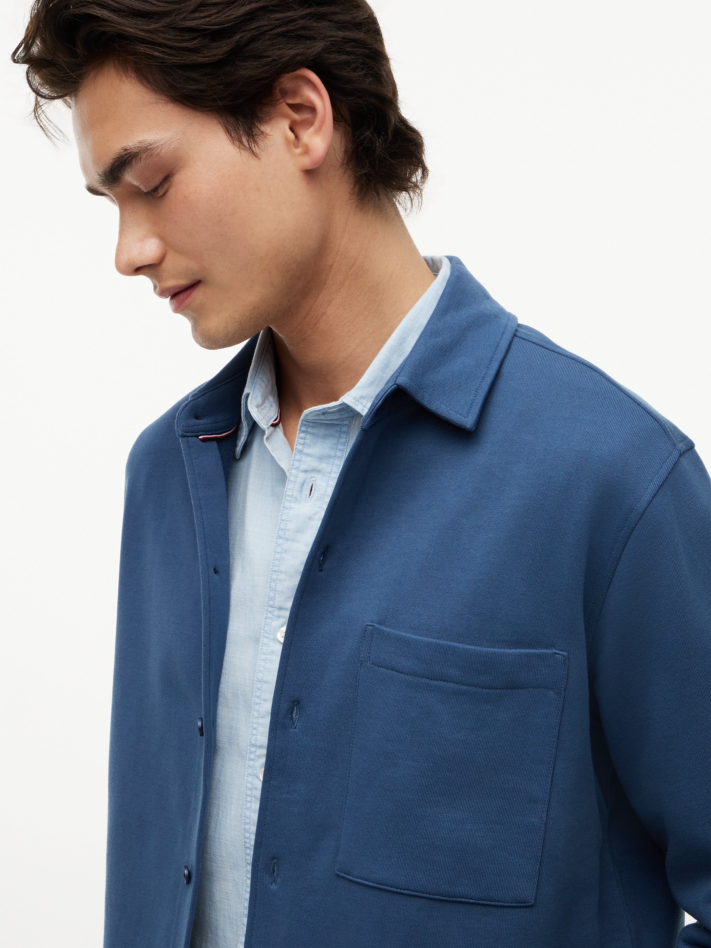 ESSENTIAL TERRY OVERSHIRT