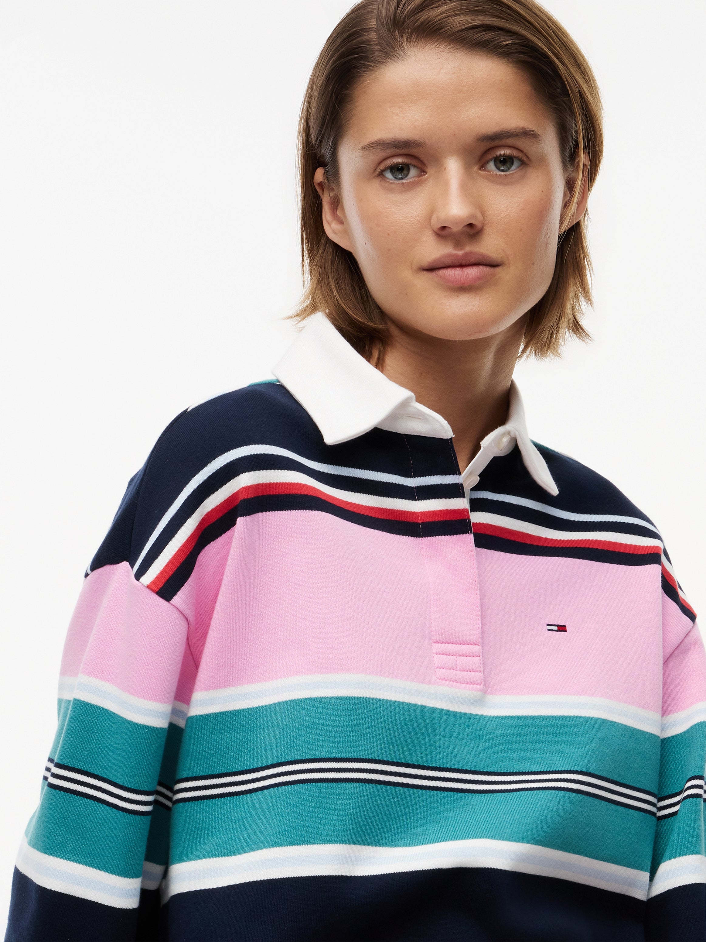 TJW RLX MULTI STRIPE RUGBY EXT