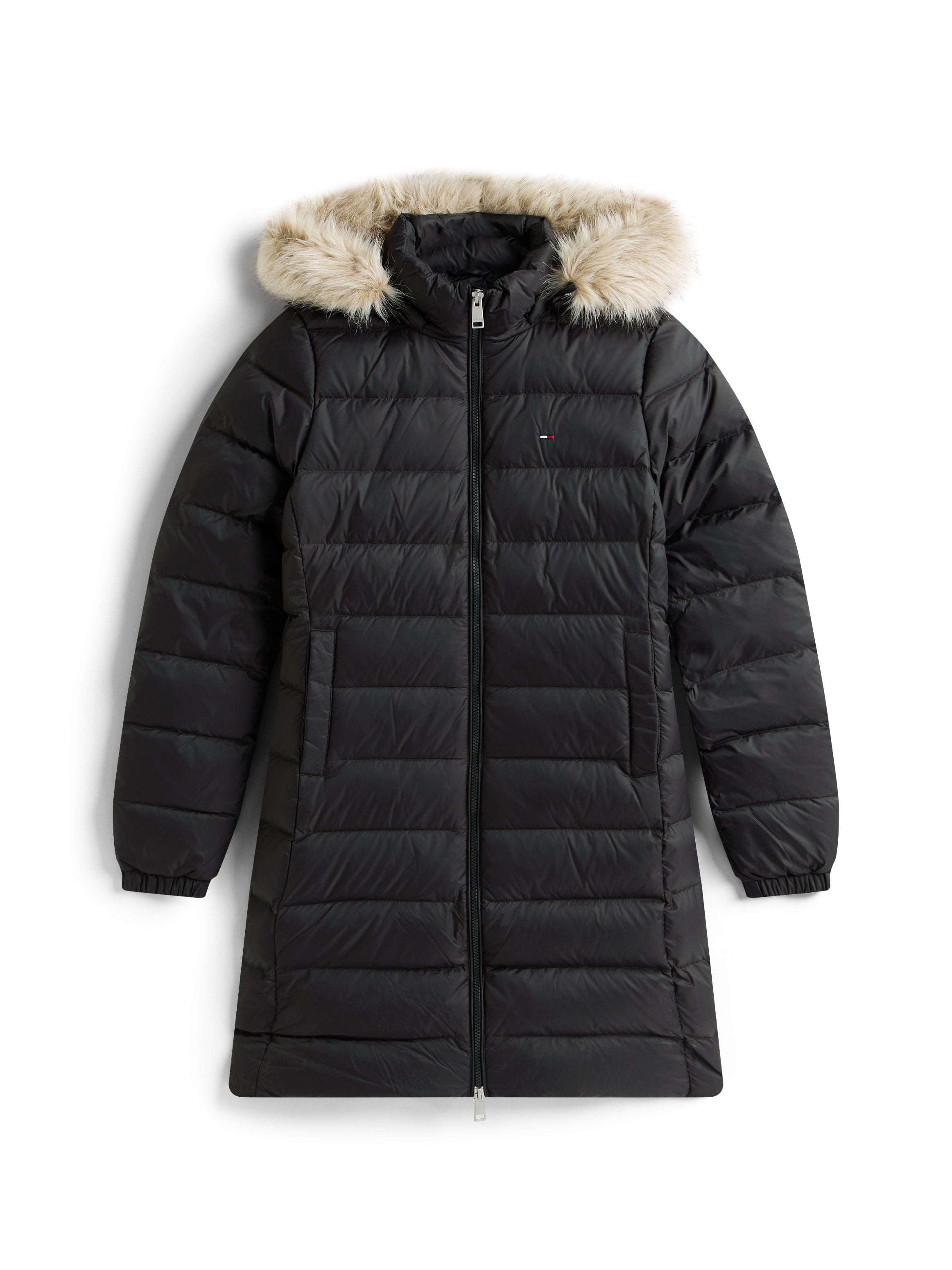 TJW ESSENTIAL HOODED DOWN COAT