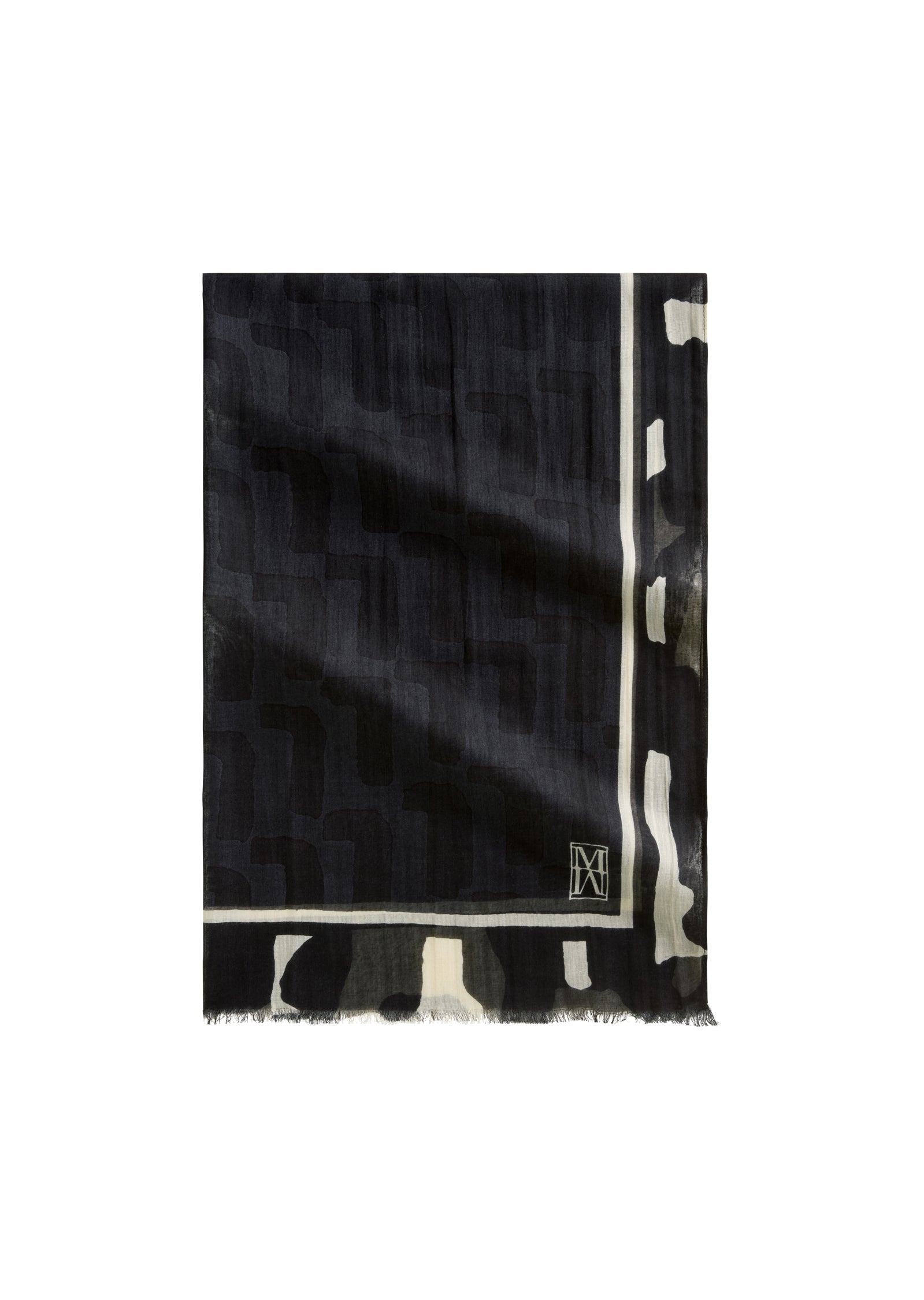 Schal mit Allover-Print