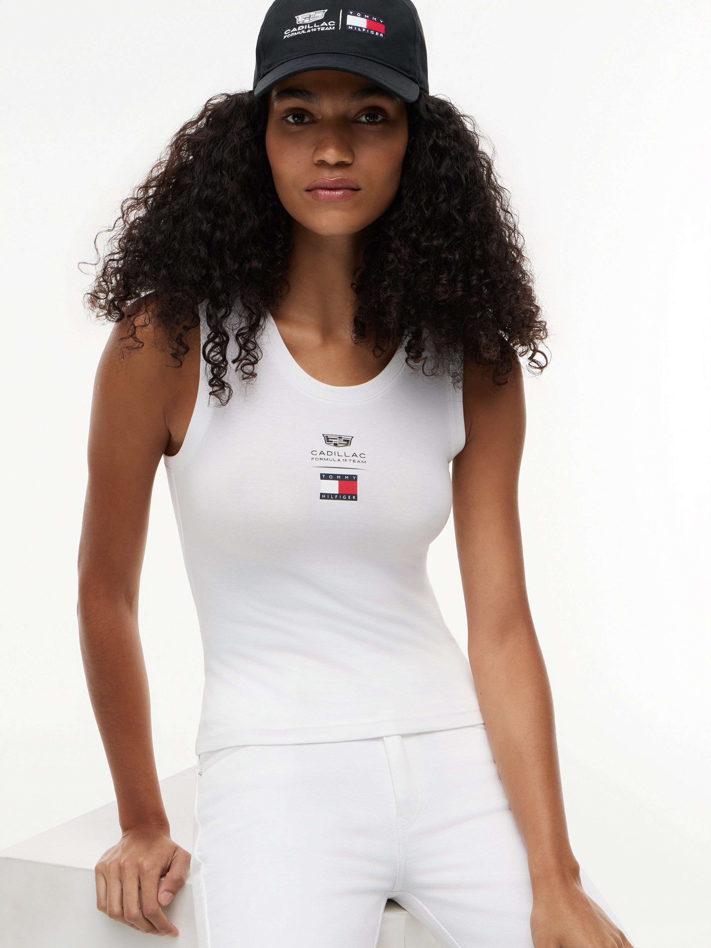 TH X CF1 LOGO TANK TOP