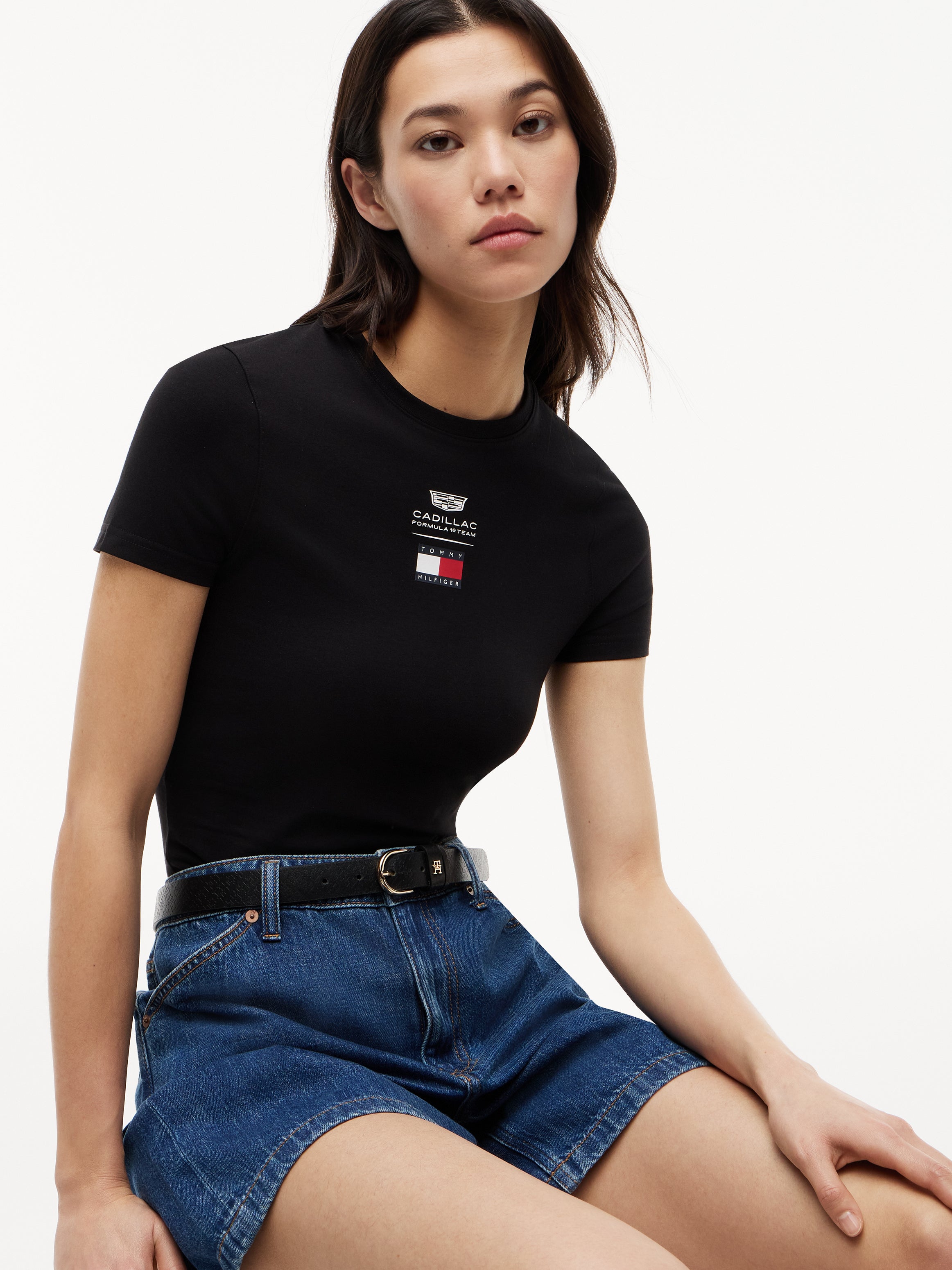 TH X CF1 LOGO FITTED TEE