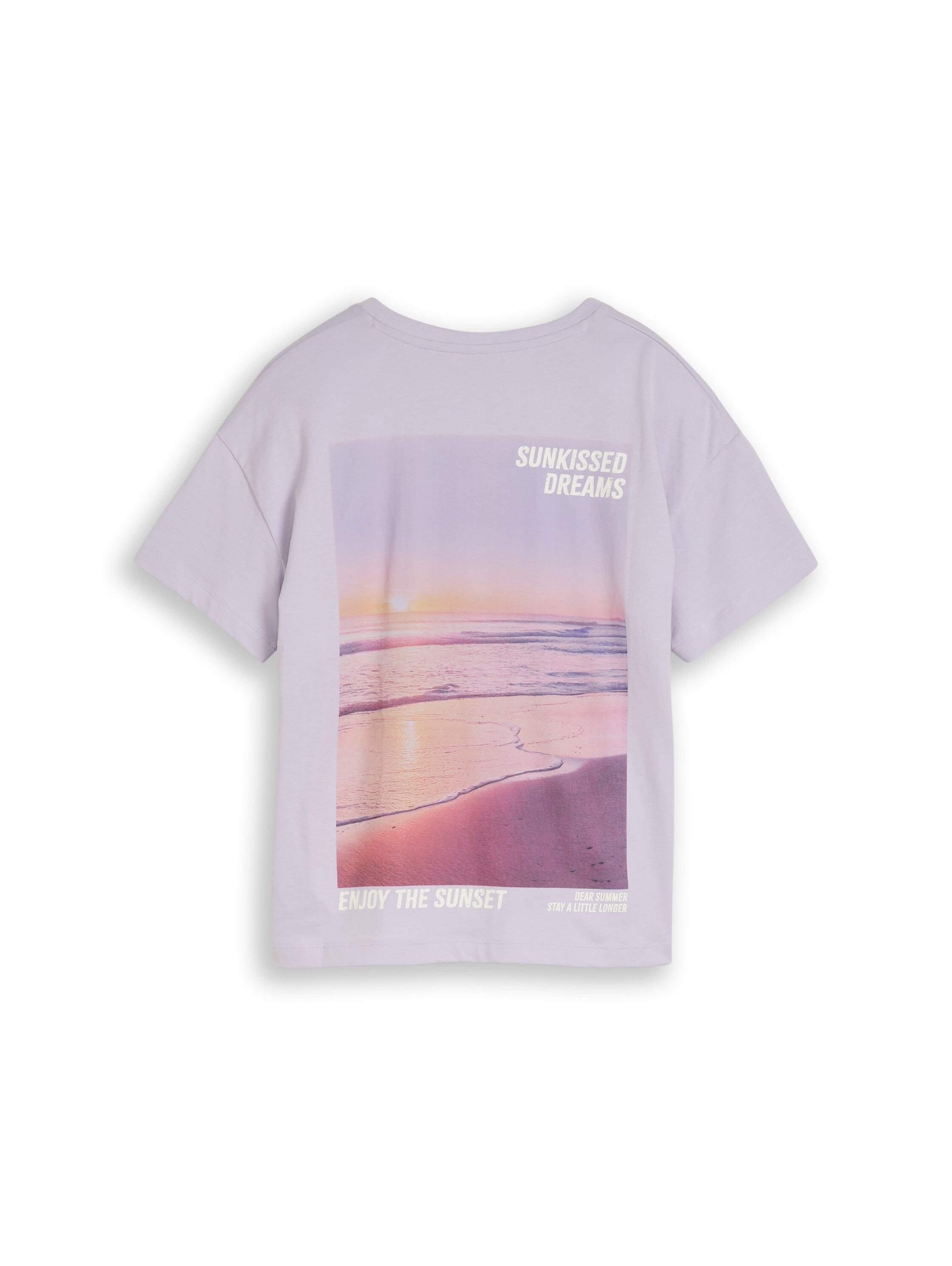 Oversize T-Shirt mit Rückenprint