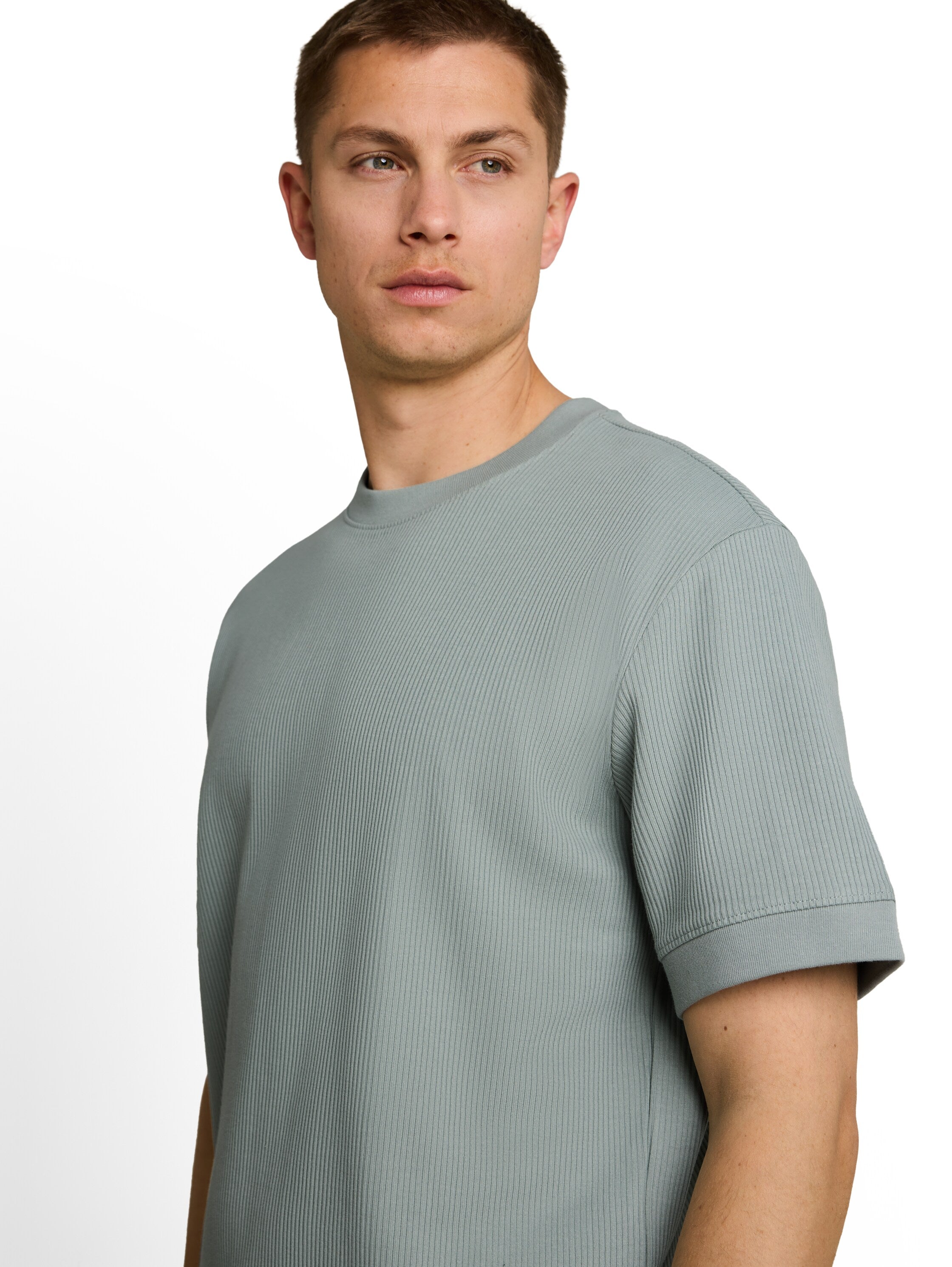 Relaxed Fit T-Shirt im Sweatshirt-Style