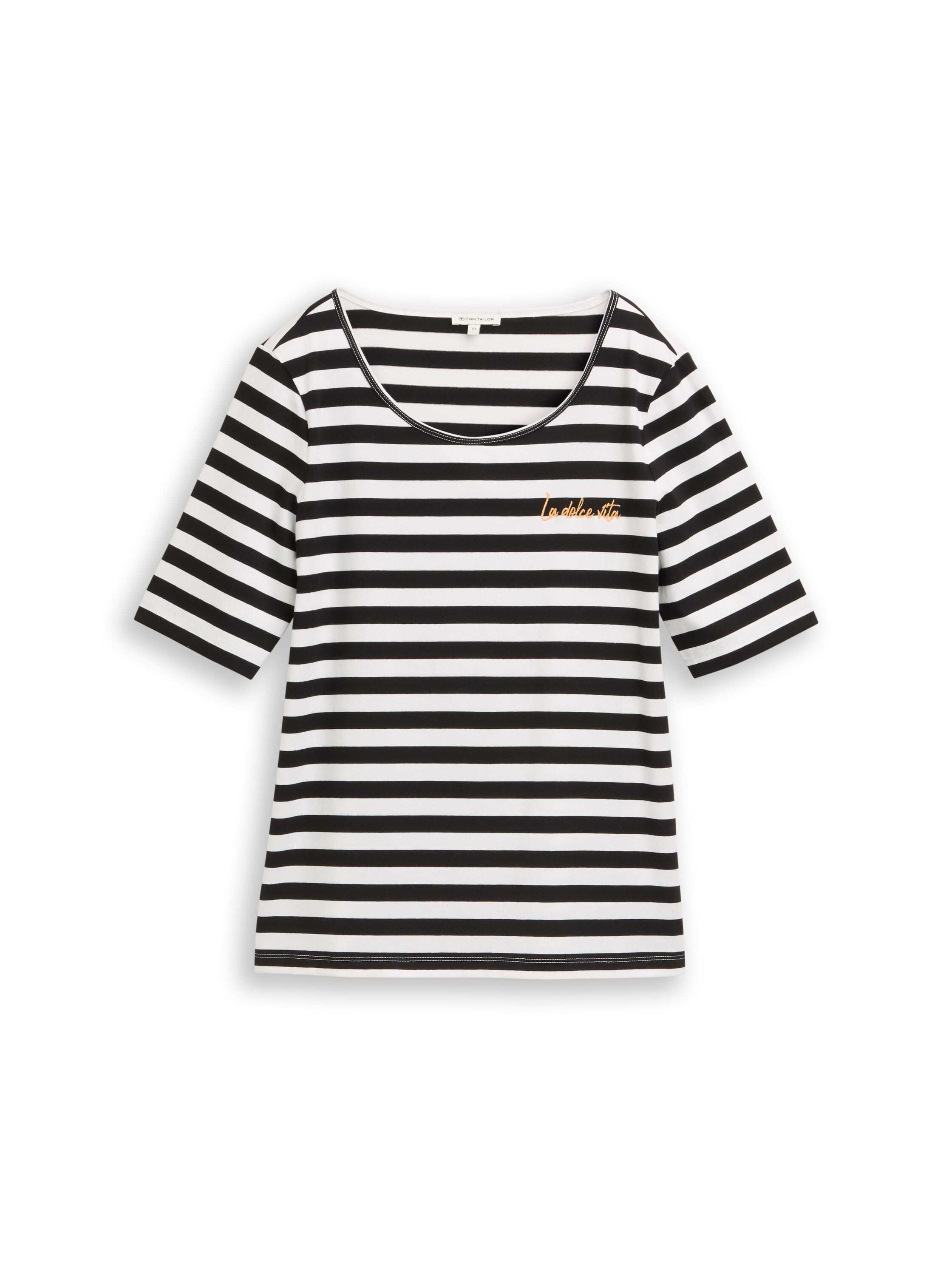 T-Shirt mit Stickerei