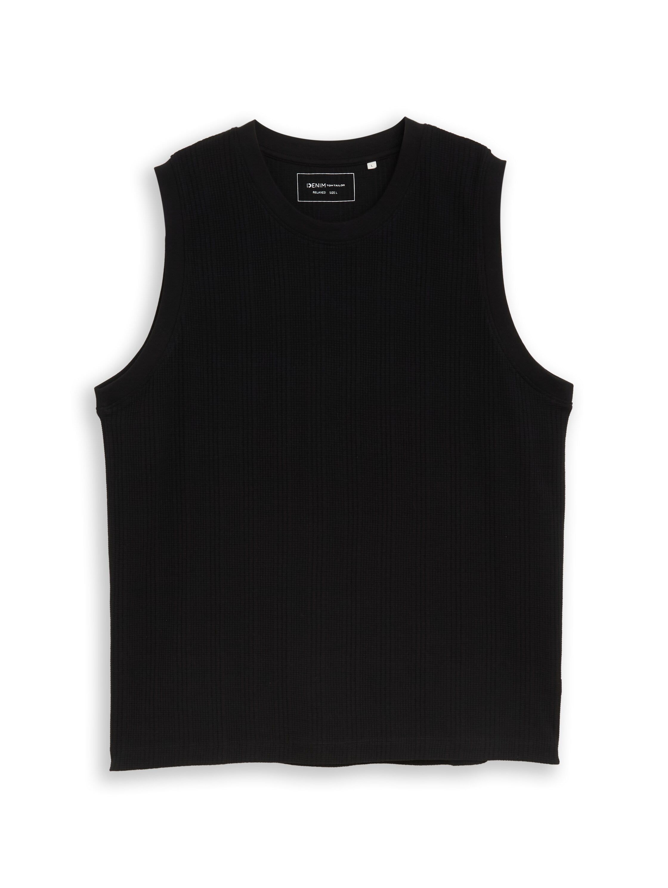Relaxed Fit Tanktop mit Waffelstruktur