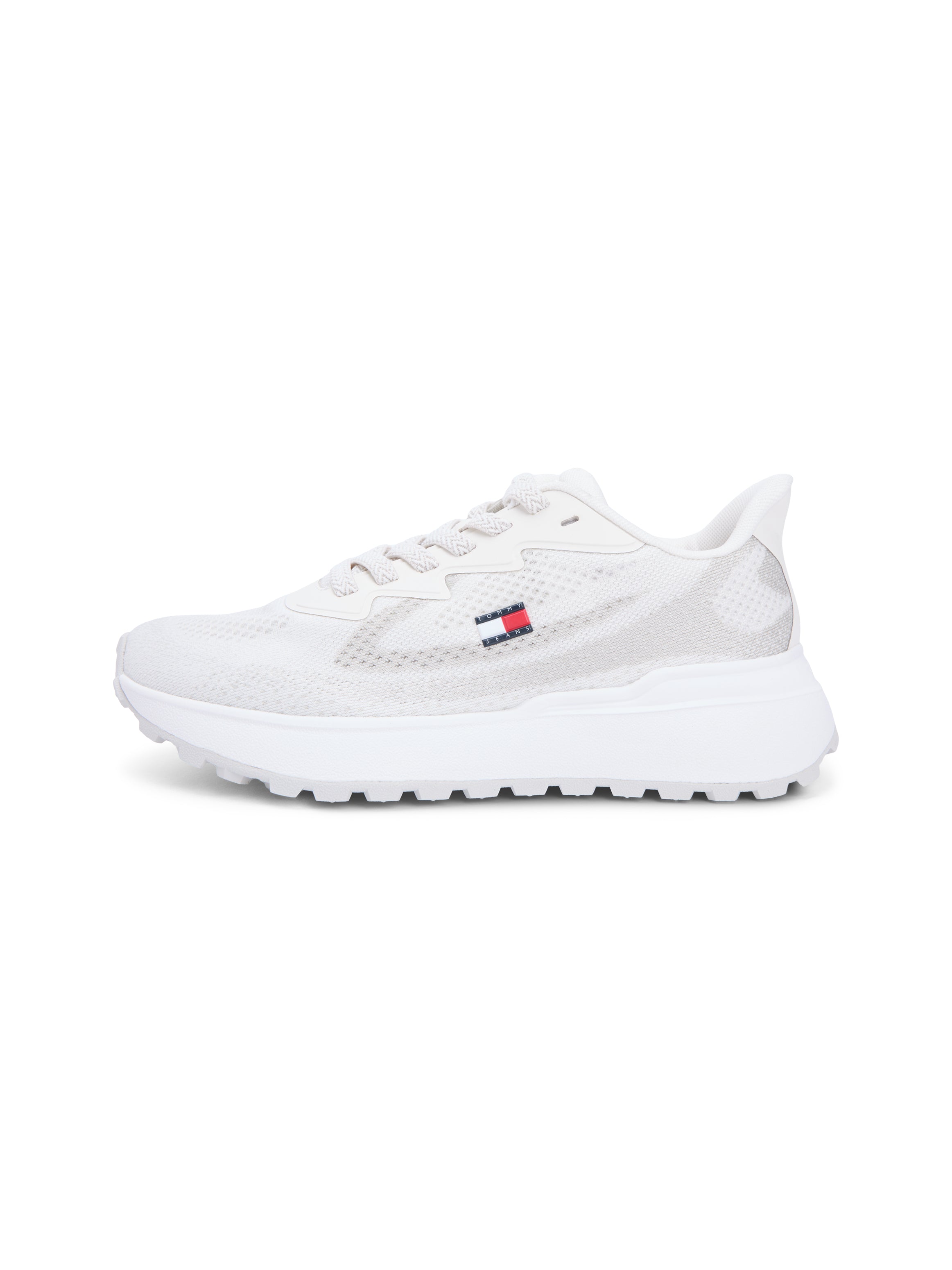 Mesh Jacquard Knit Cleat Trainers