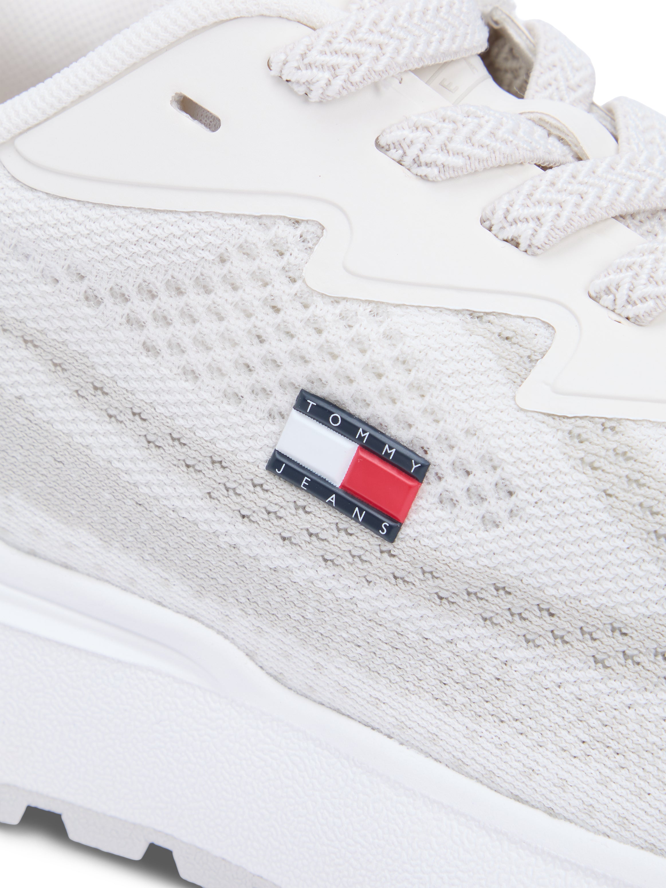 Mesh Jacquard Knit Cleat Trainers