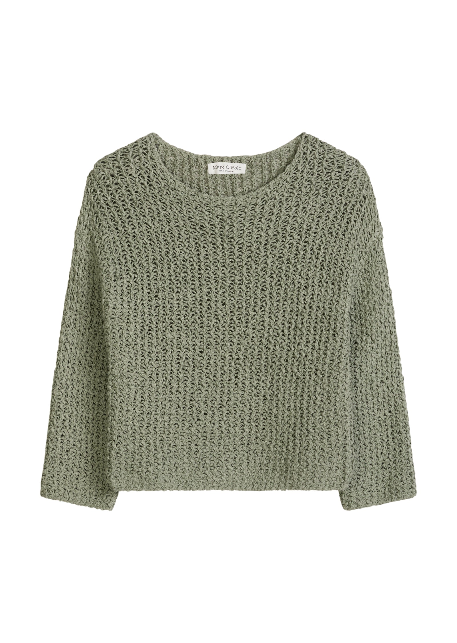 Pullover loose cropped
