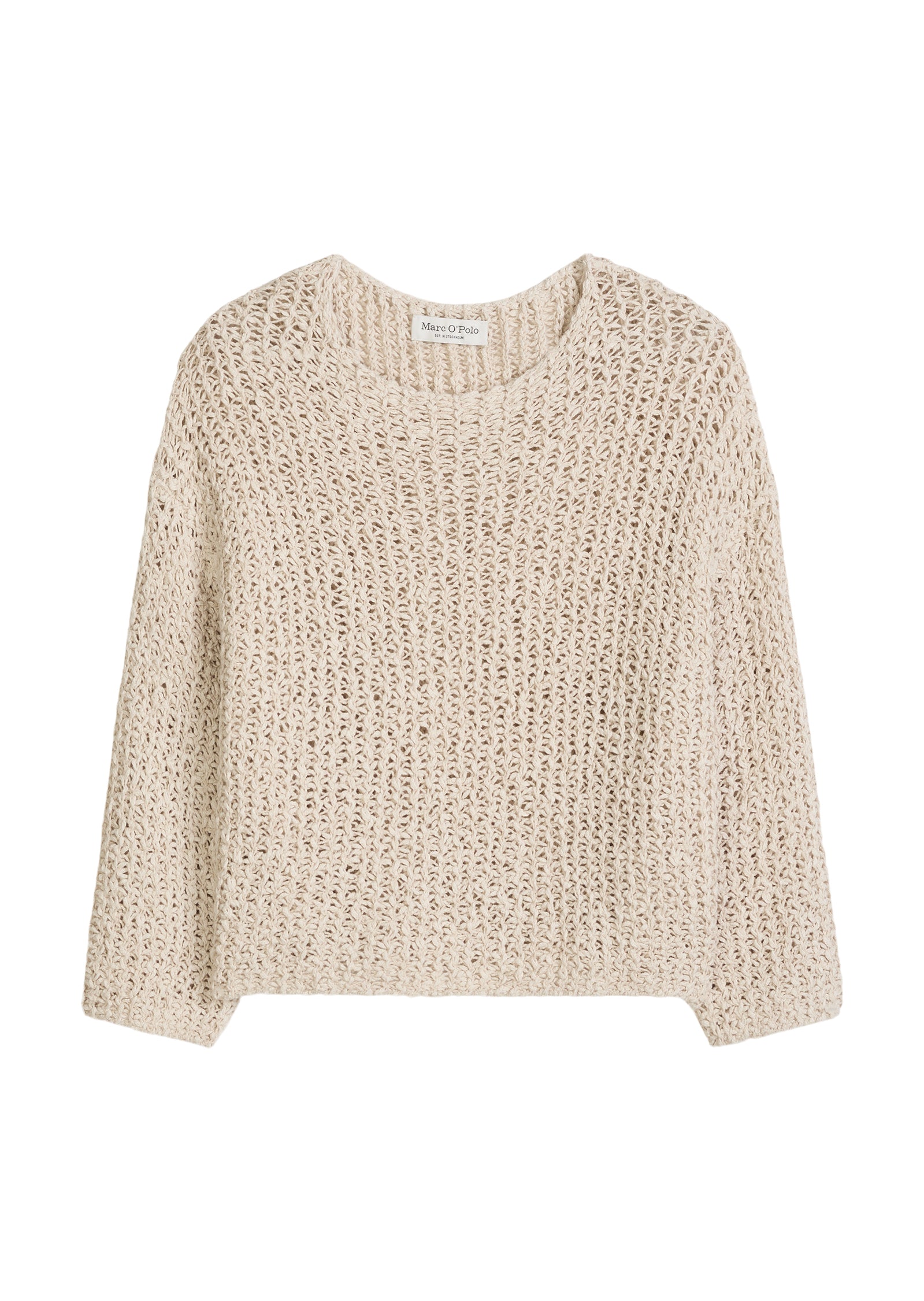 Pullover loose cropped