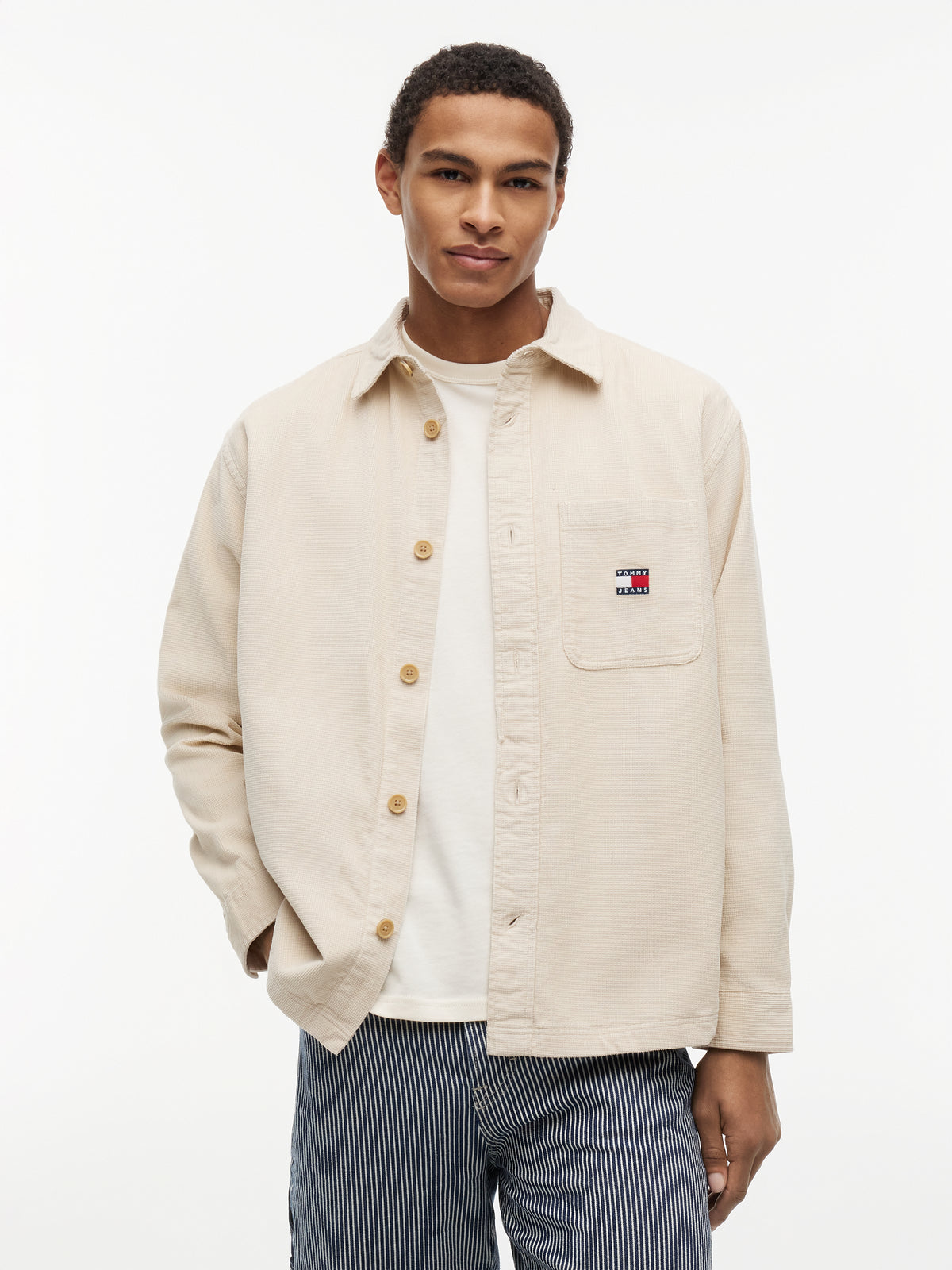 TJM BRICK CORD OVERSHIRT EXT