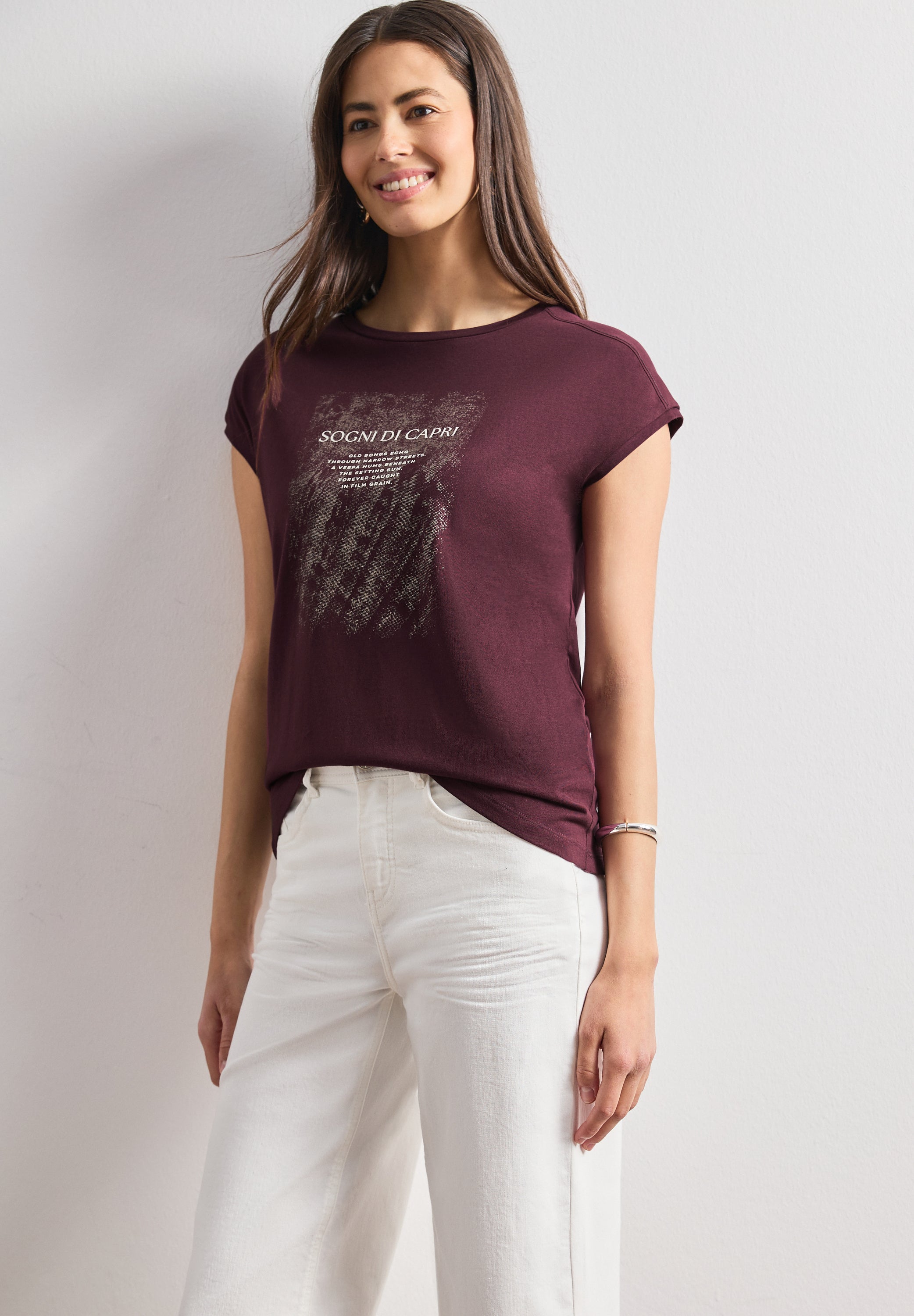 Dropped Shoulder Shirt mit Artwork