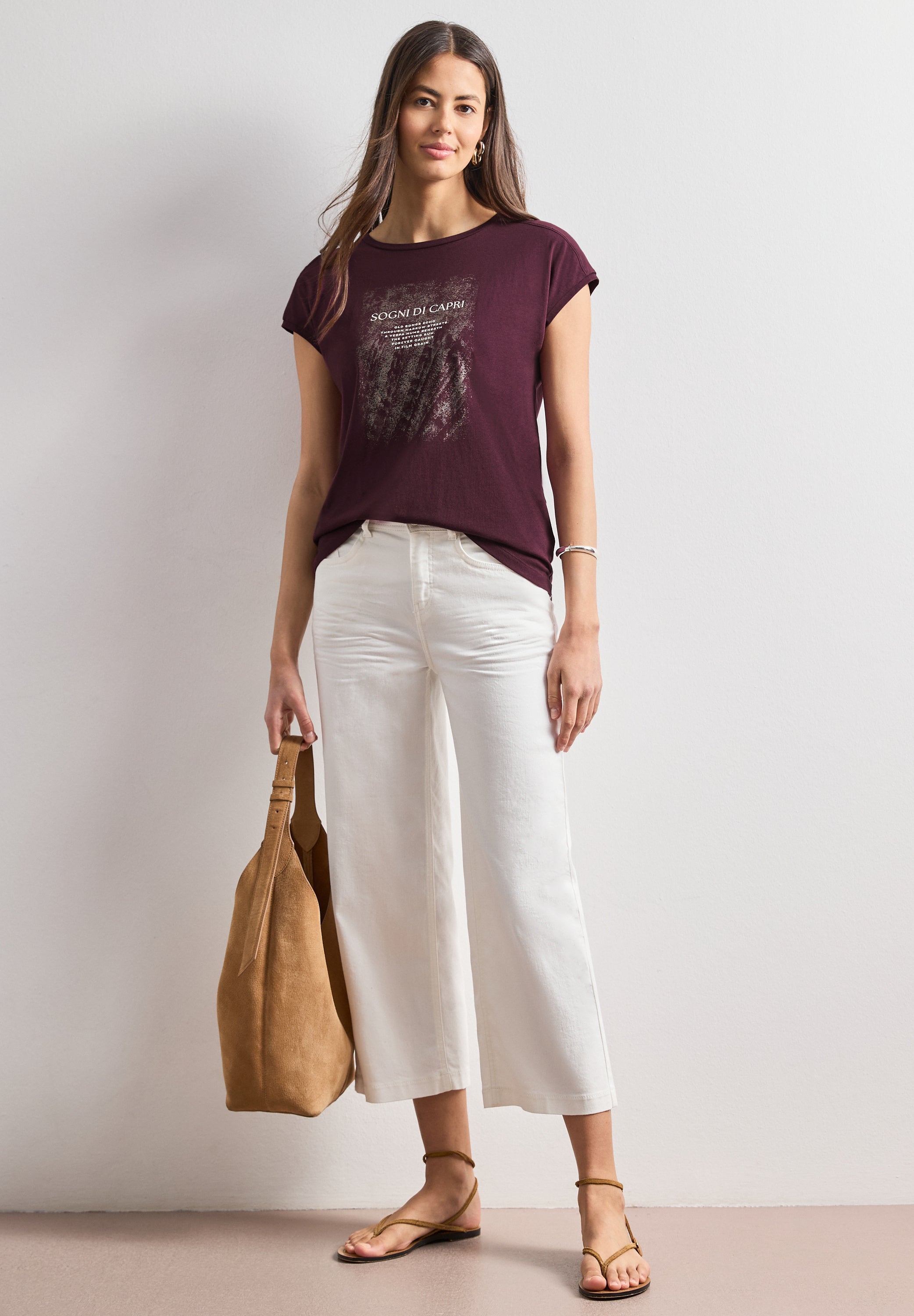 Dropped Shoulder Shirt mit Artwork