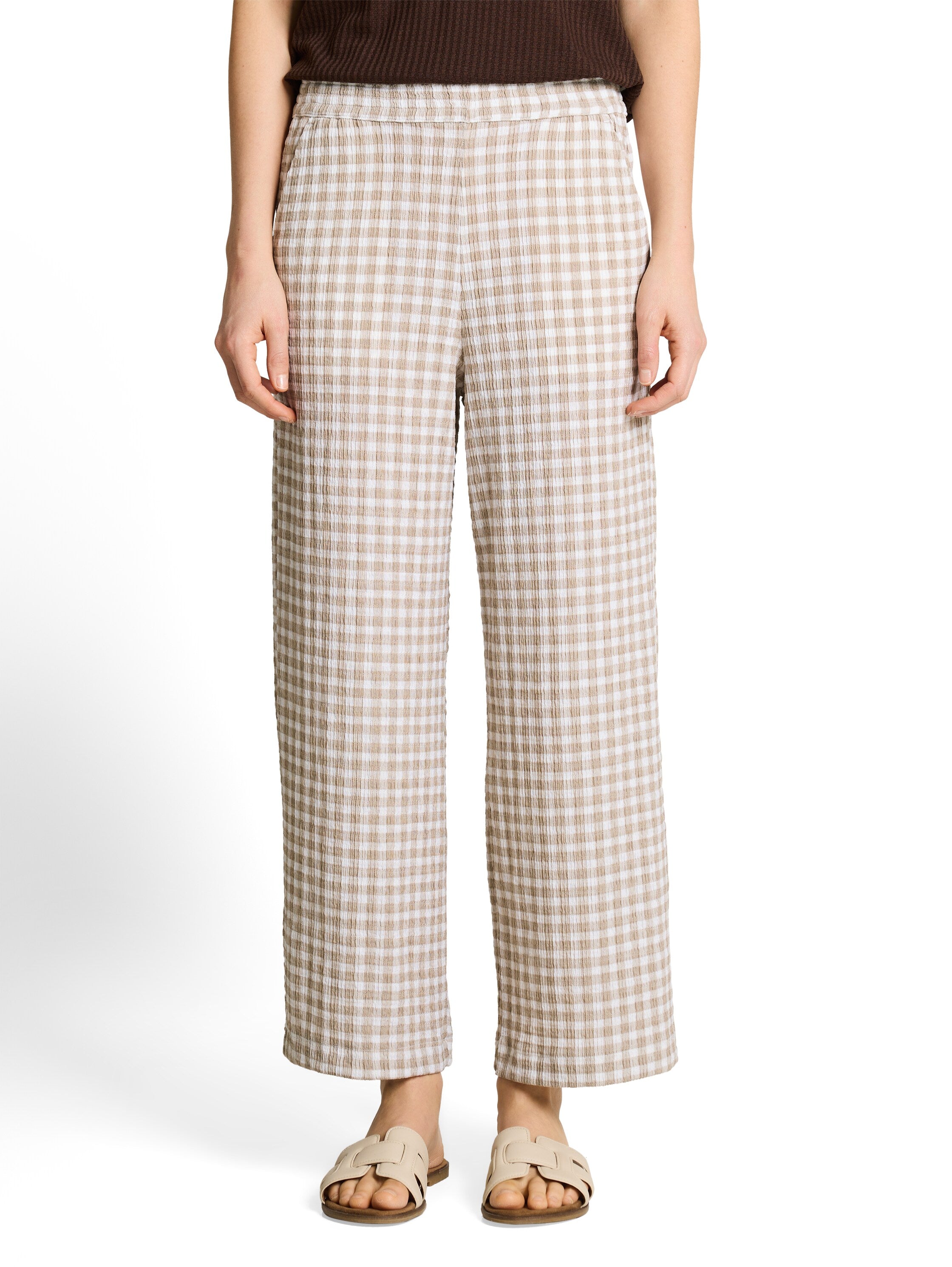 Crinkle Culotte Hose