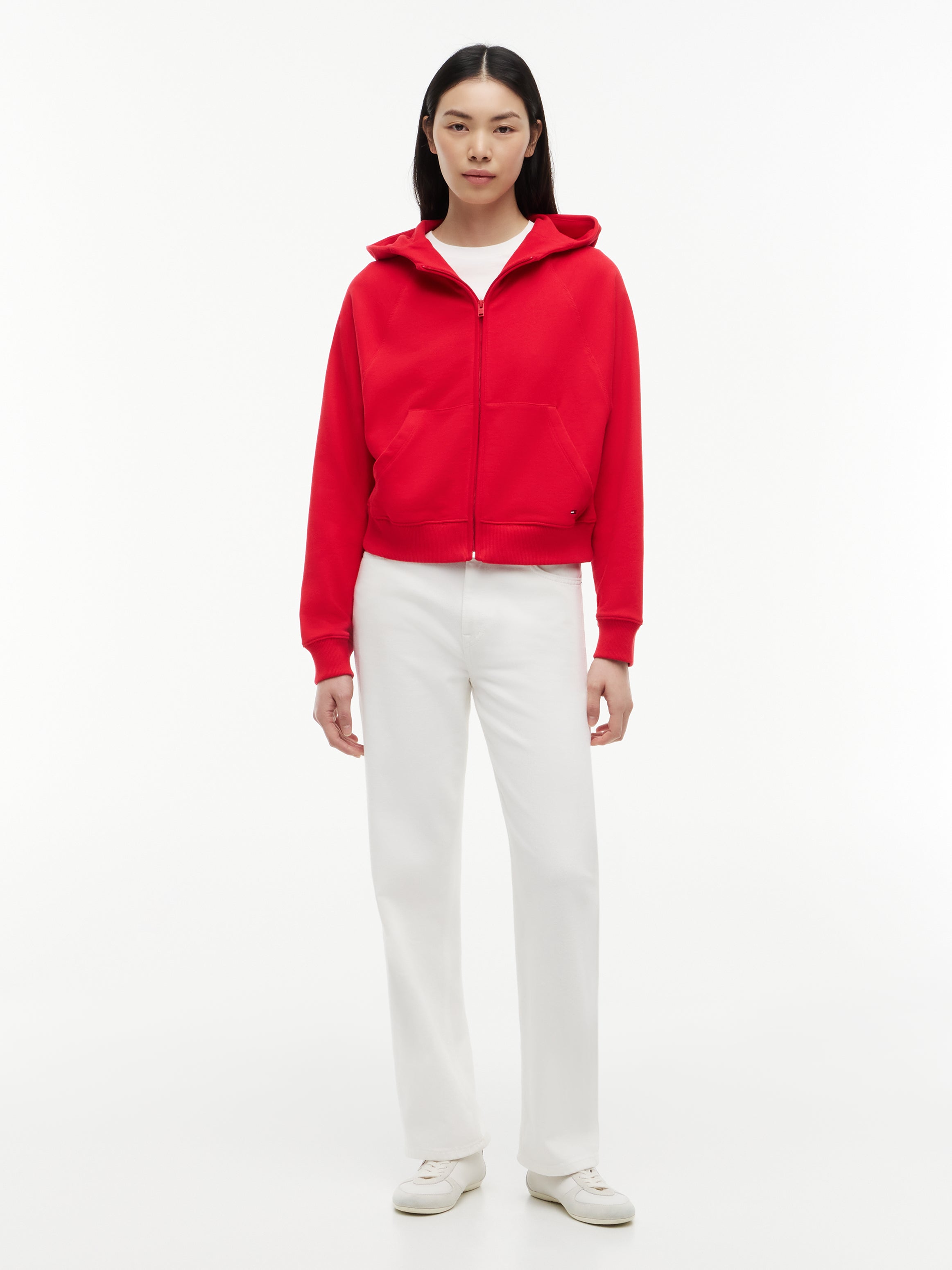 TJW BXY S FLAG ZIP THRU HOODIE
