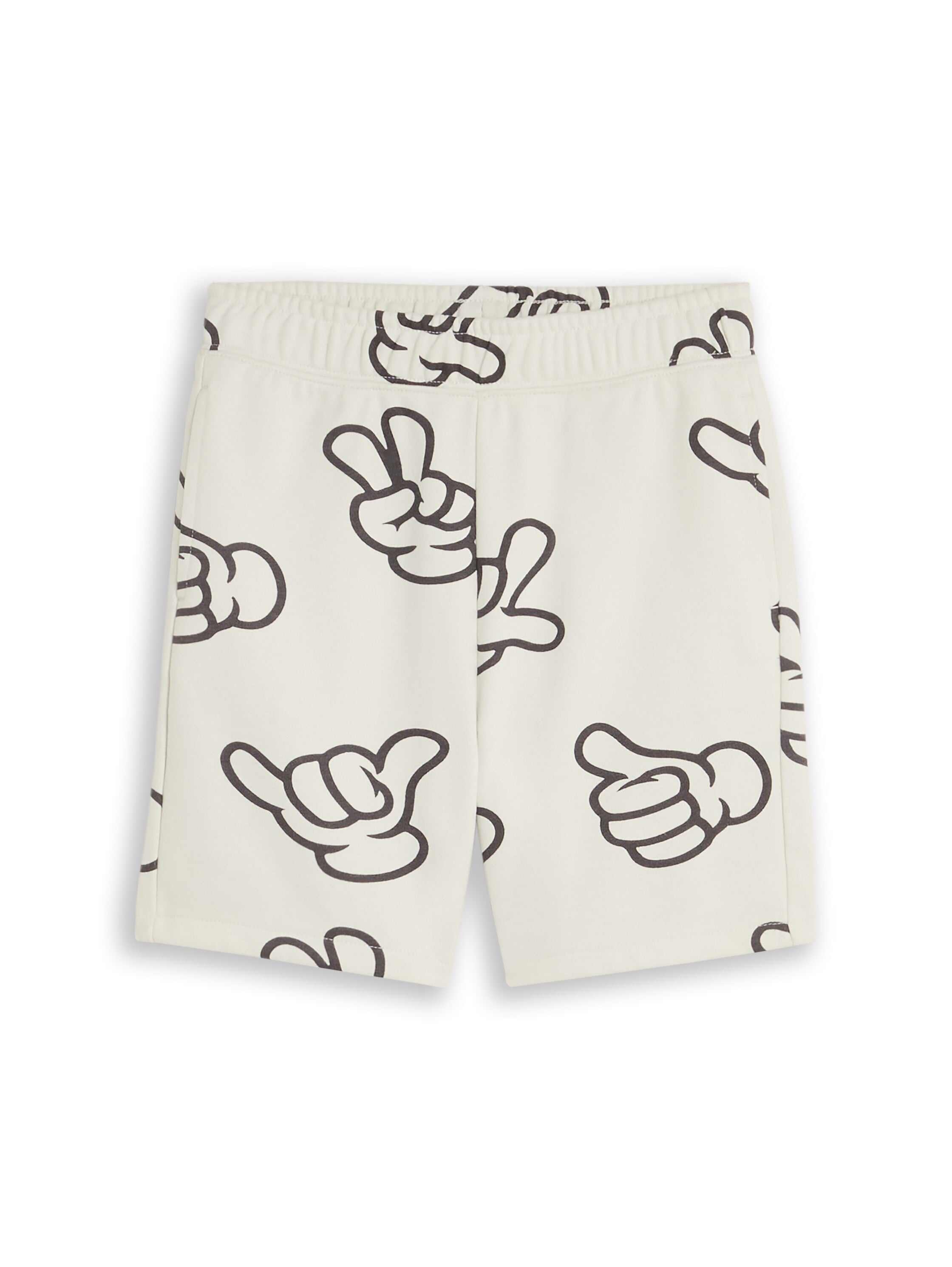 Sweat-Shorts mit Muster