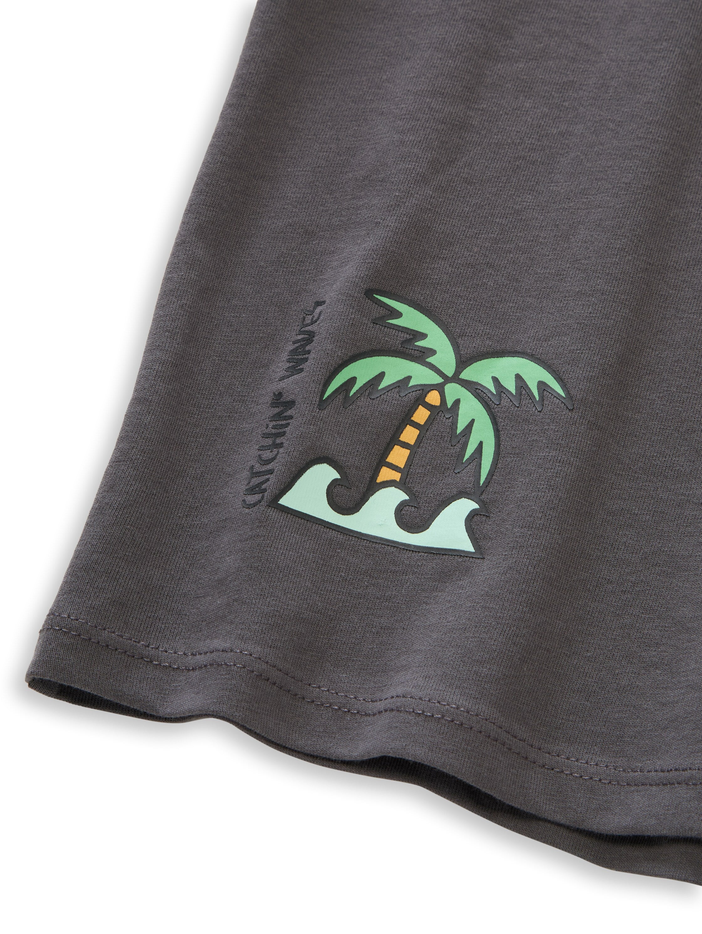 Oversize T-Shirt mit Rückenprint