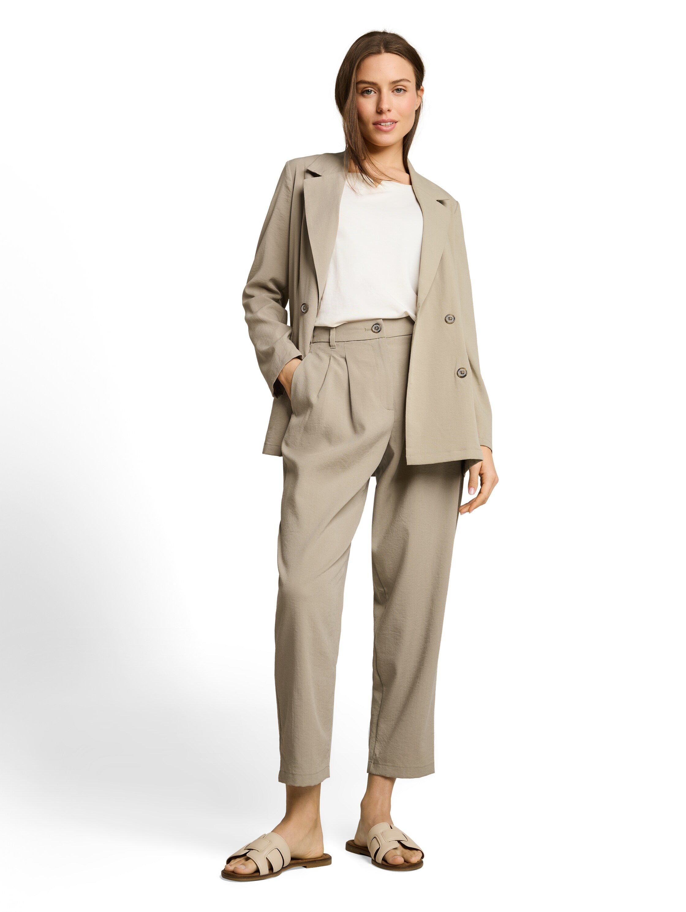 Loose Fit Blazer mit Taschen