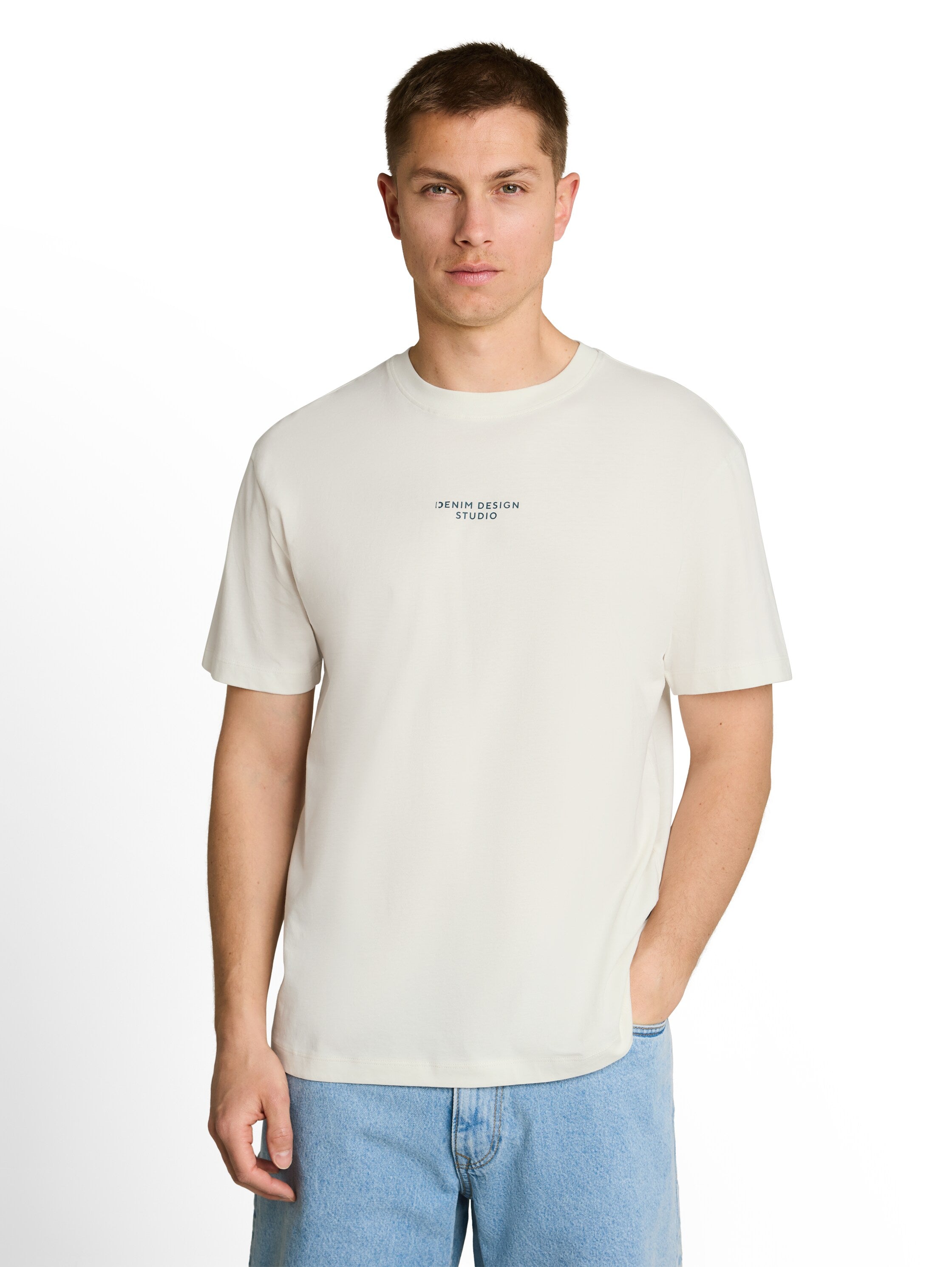 Relaxed Fit T-Shirt mit Rückenprint