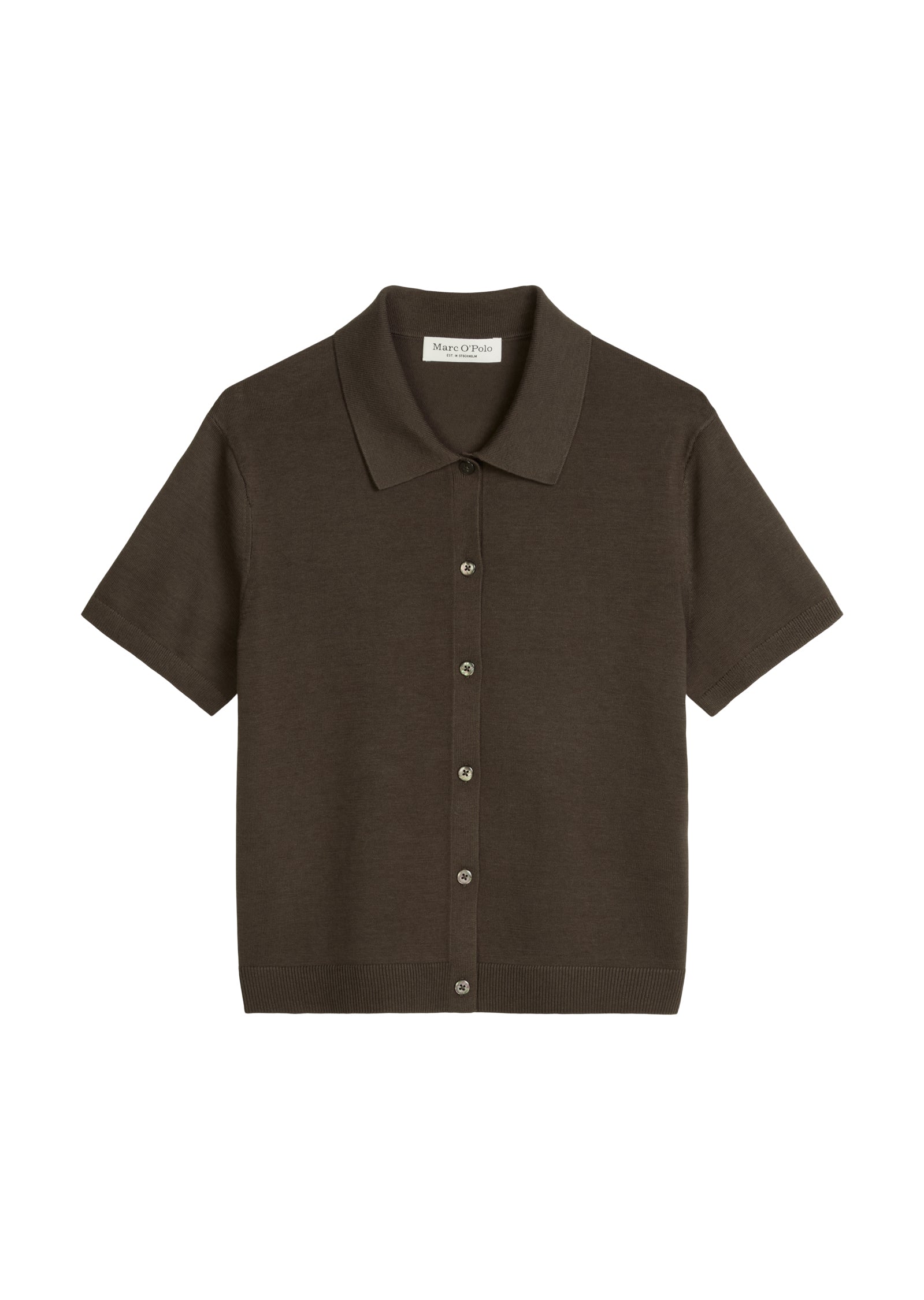 Cardigan im Polo-Stil regular