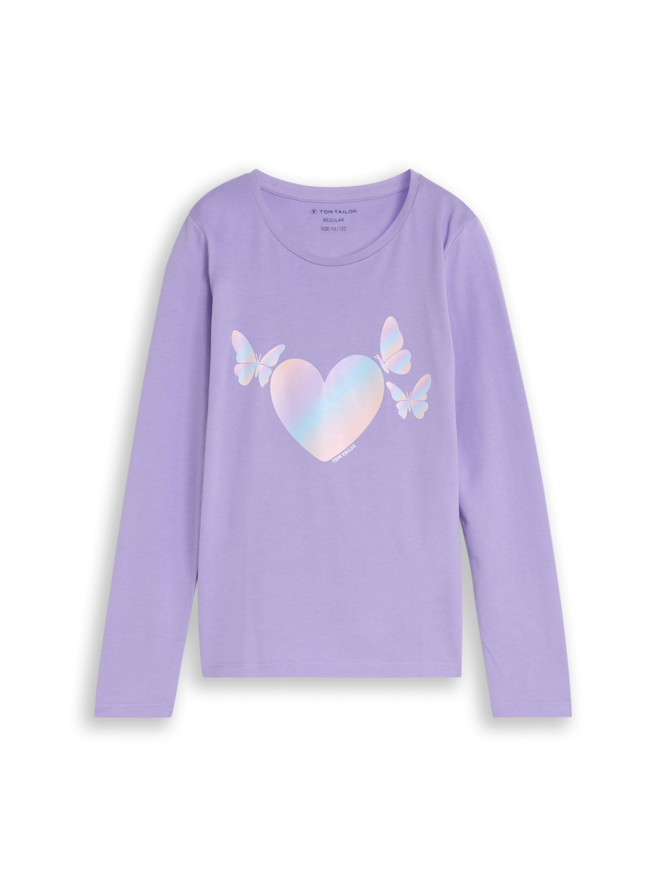 Langarmshirt mit Glitzer