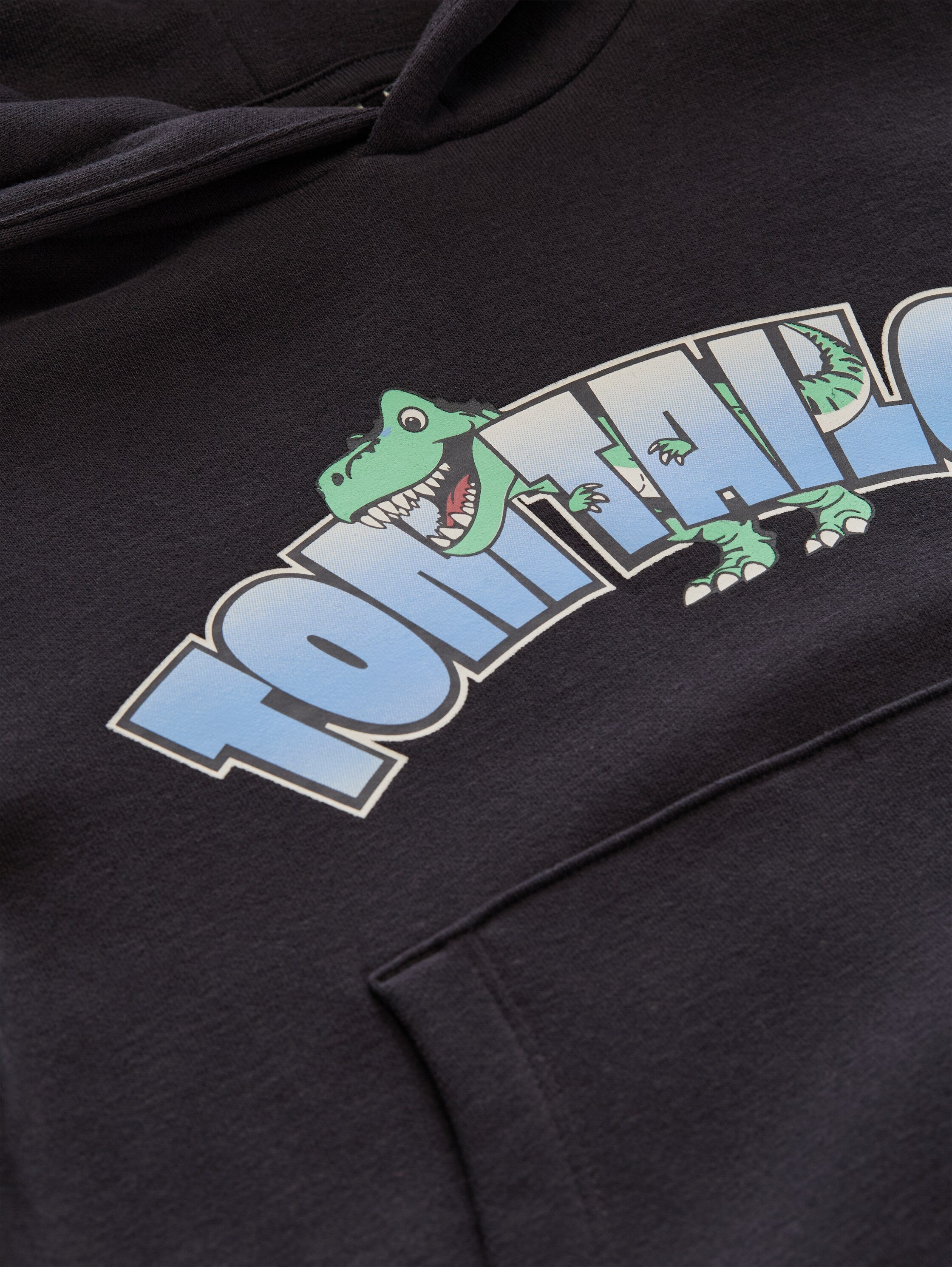 Hoodie Sweatshirt mit Foto-Print