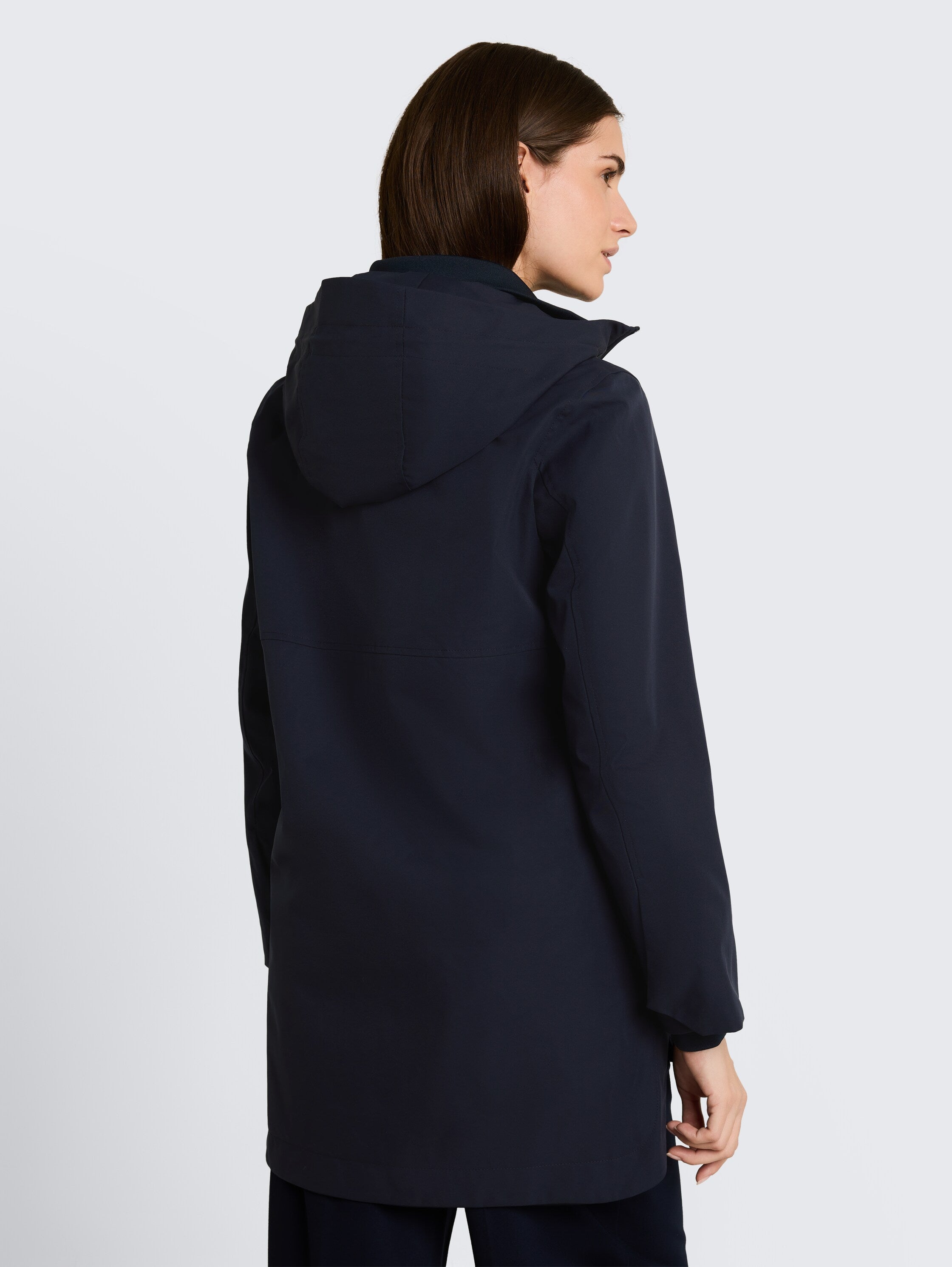 Parka aus wasserabweisendem Material