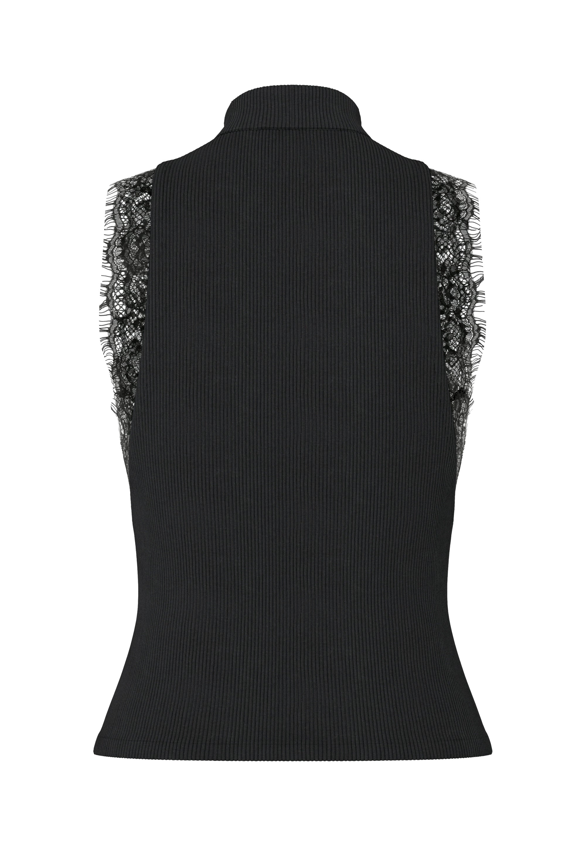 HDIDA HIGH NECK LACE TOP